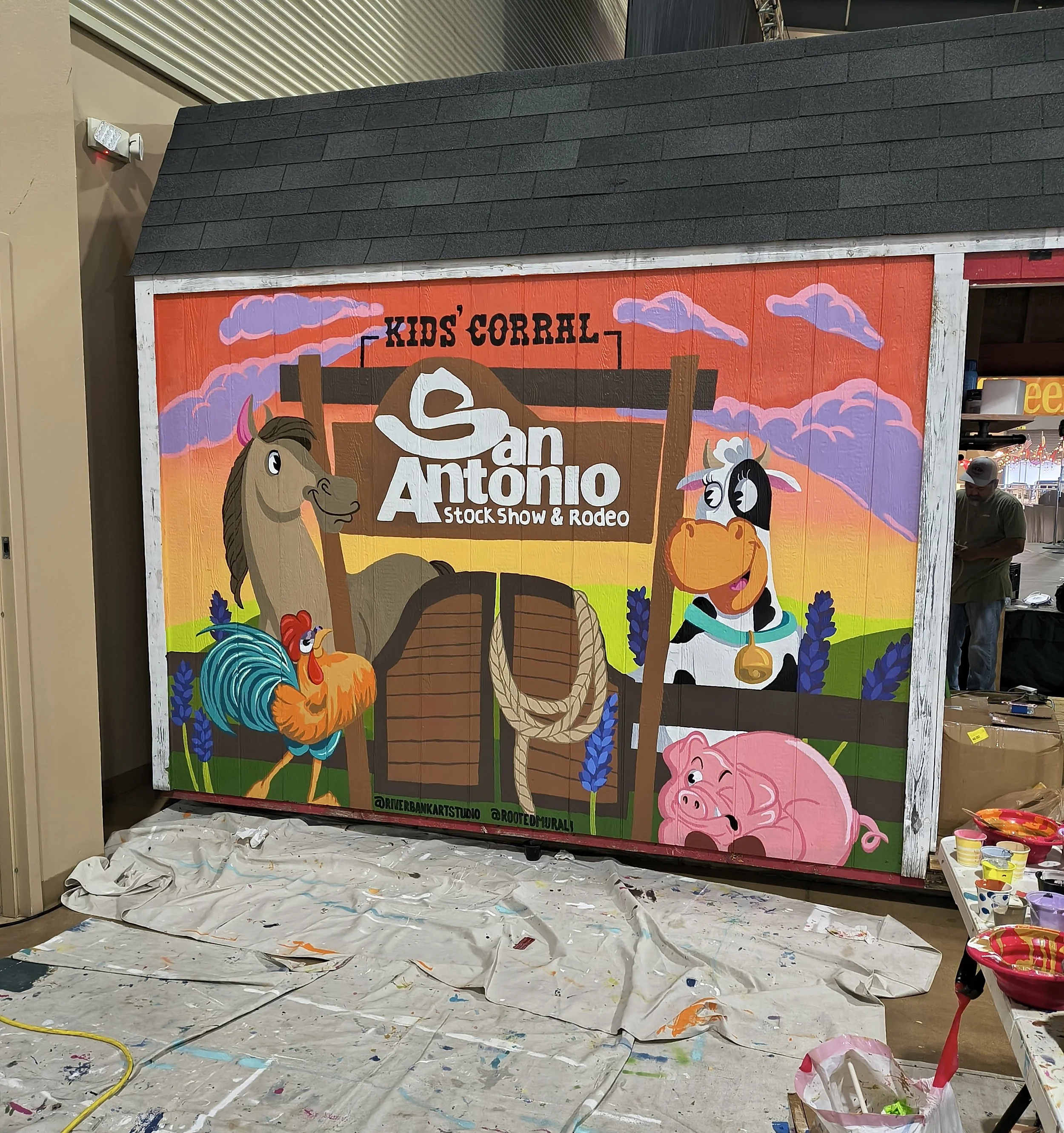 Assisted Mural for Rooted
Lead Artist Catalina
