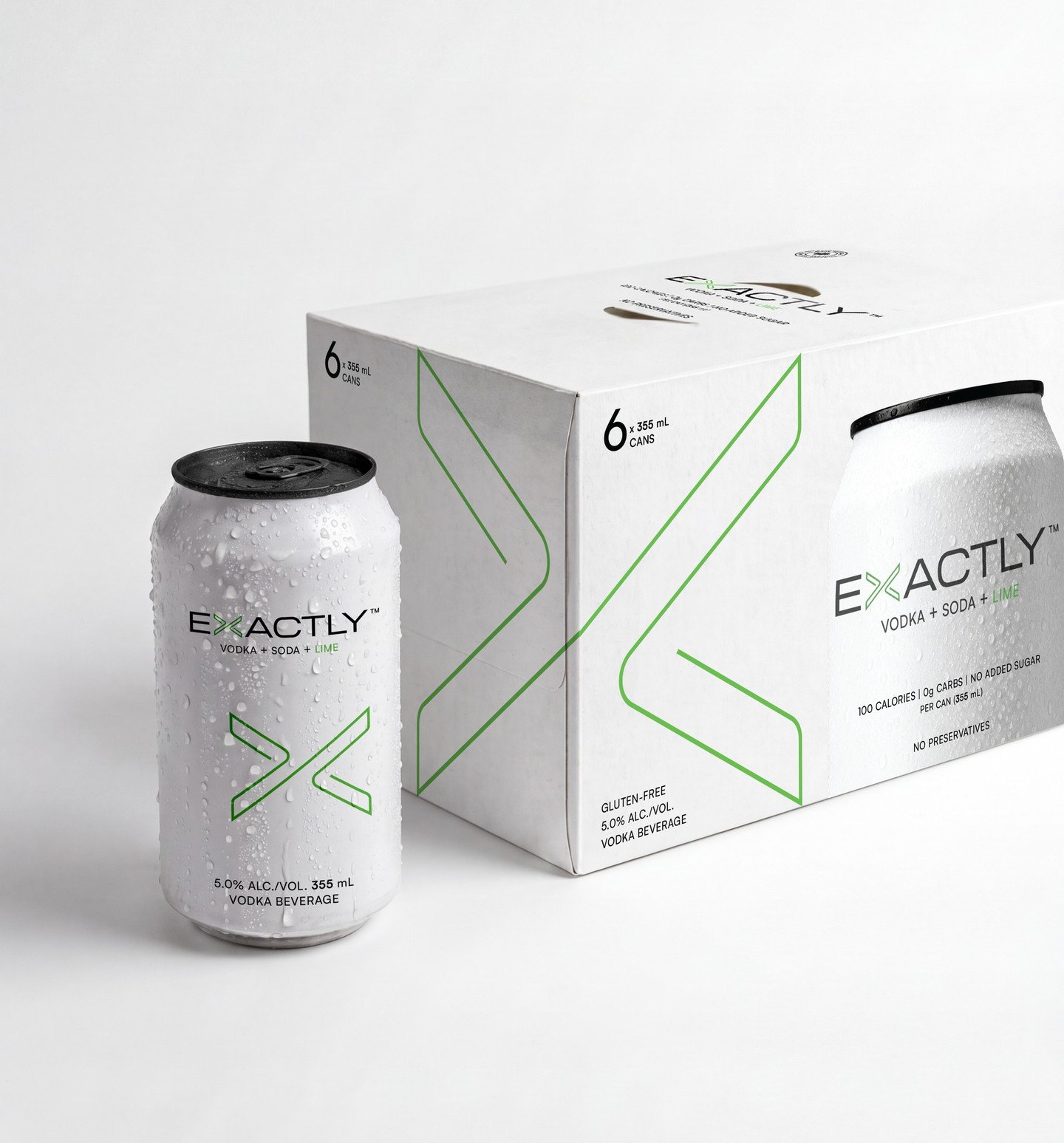 You&rsquo;ve had enough vodka sodas to know when one&rsquo;s been overworked. EXACTLY keeps the focus where you expect it: a clean drink, a straightforward ingredient story, and nothing trying too hard to improve on what already works.⁠
#EXACTLYVodka
