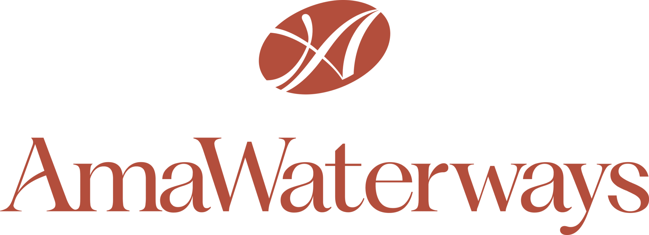 Amal Waterways logo with stylized brown and black sailboat icon and the text "Amal Waterways" in brown.