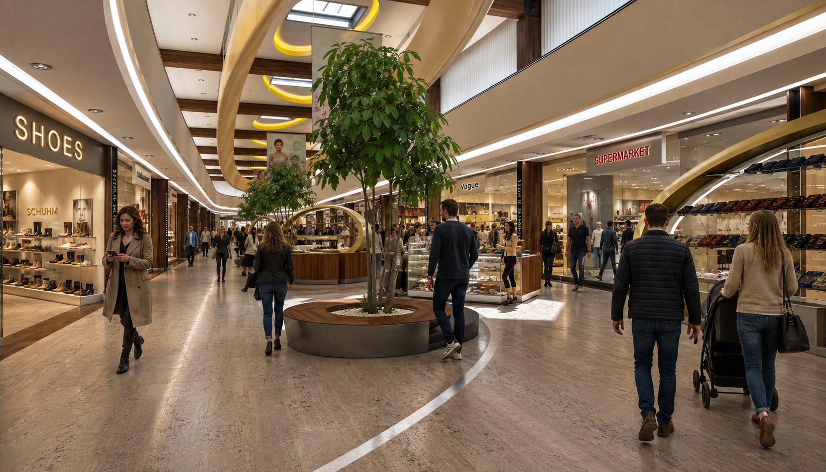 Shopping center Ciechanów, Poland, Vertano