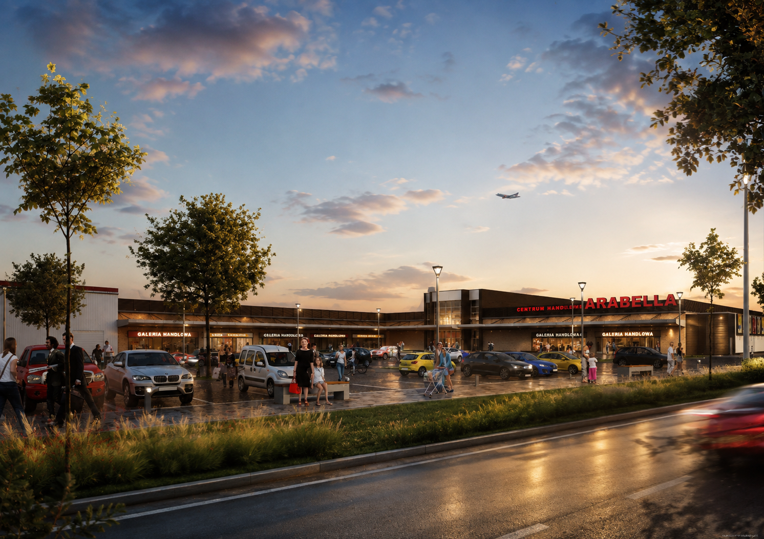 Shopping center Ciechanów, Poland, Vertano