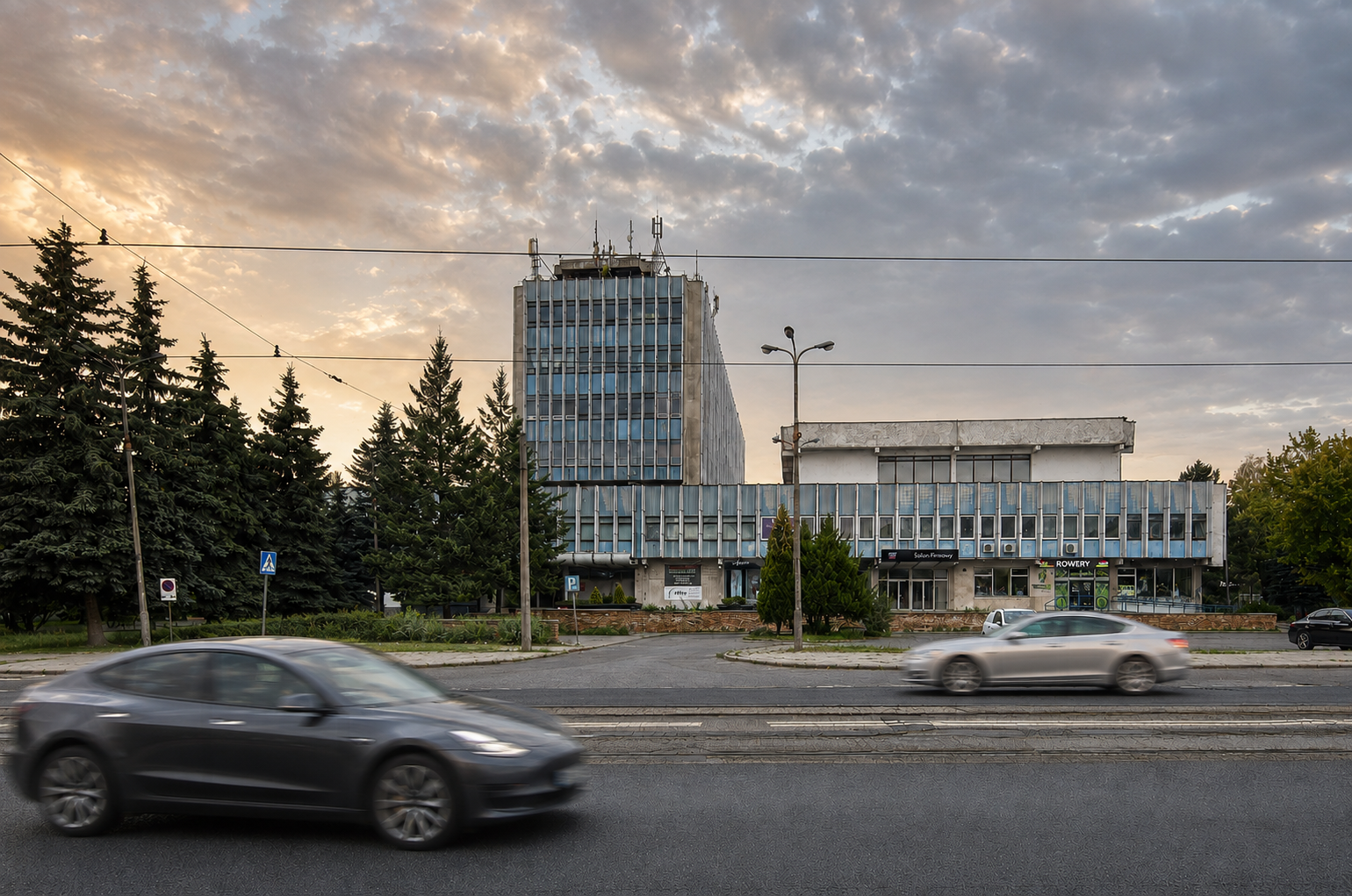 Modernization of an old factory building in Pabianice