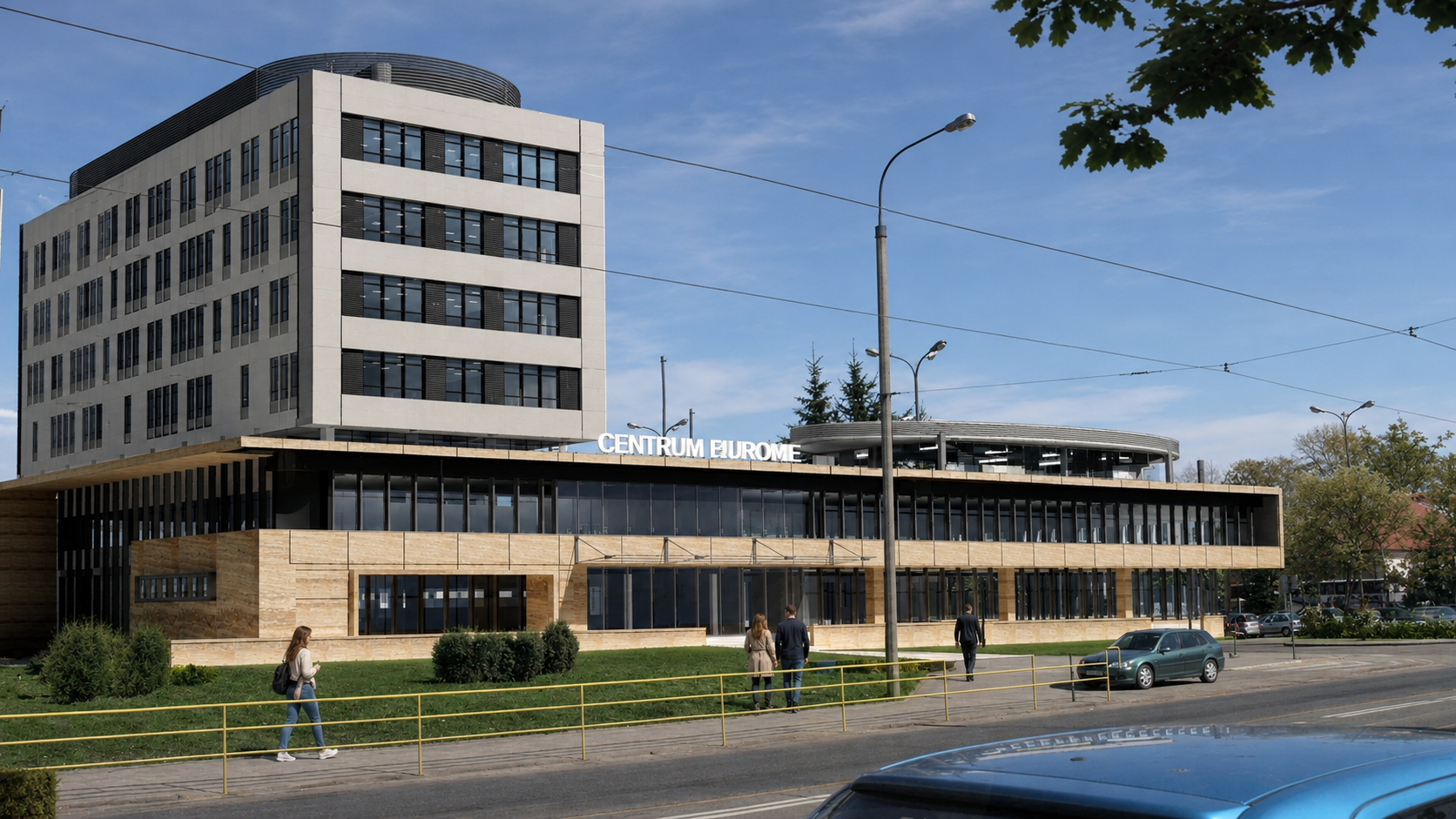 Modernization of an old factory building in Pabianice