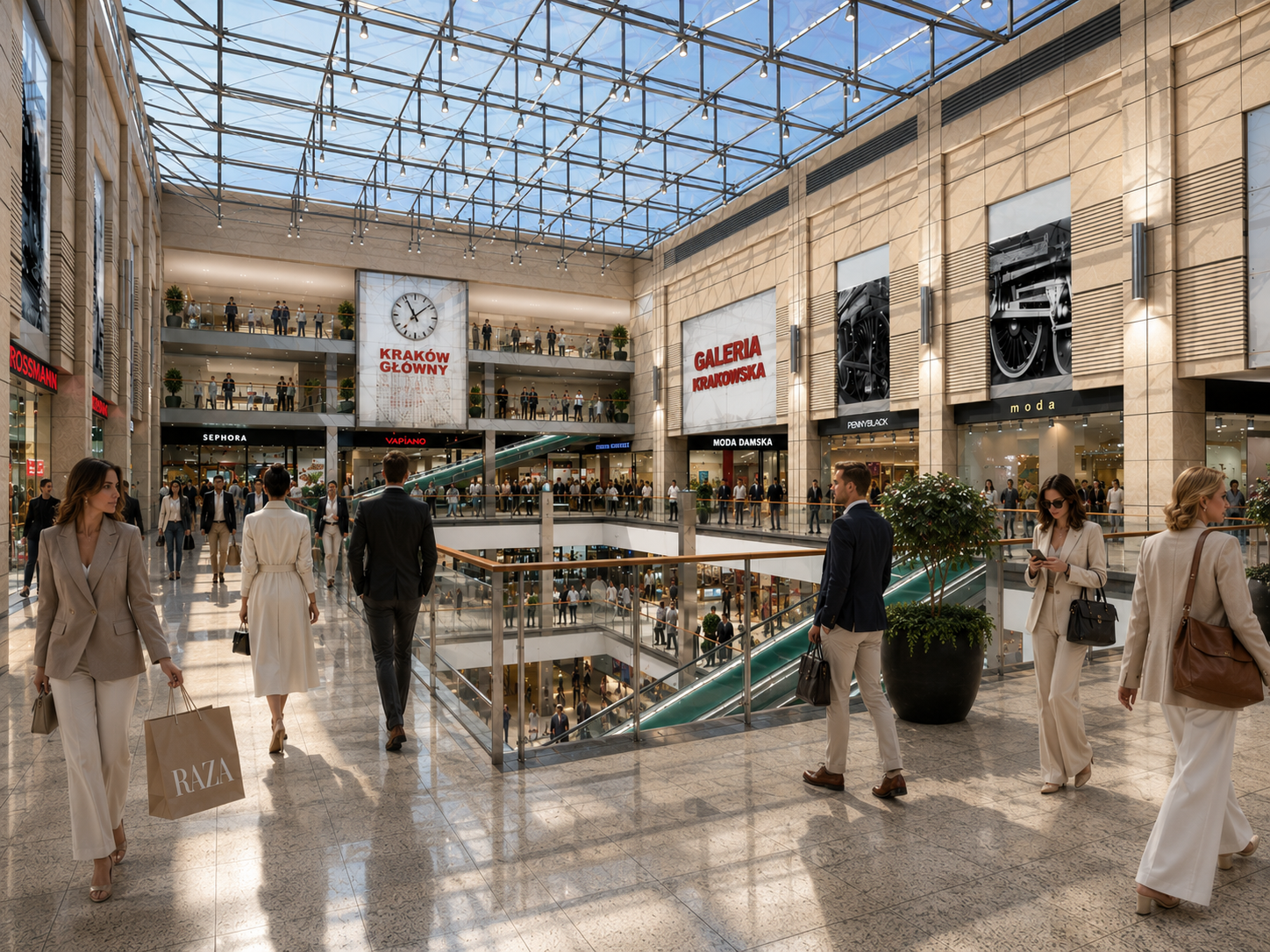 new shopping center in Kraków, Krakow Glowny