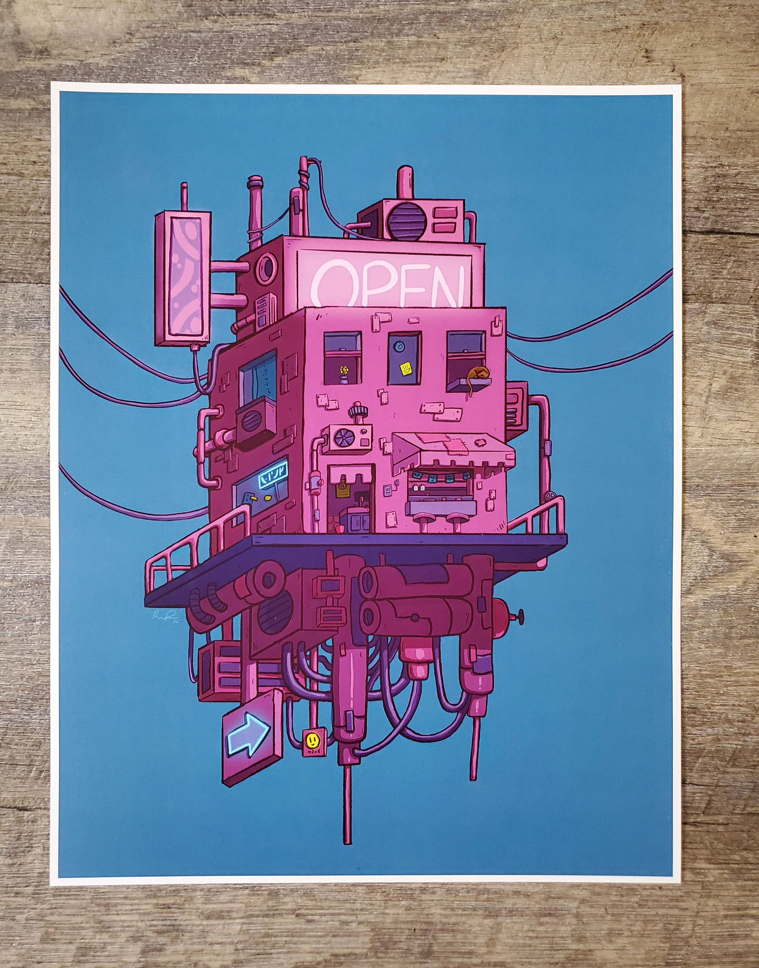 The Shop that Floats Print