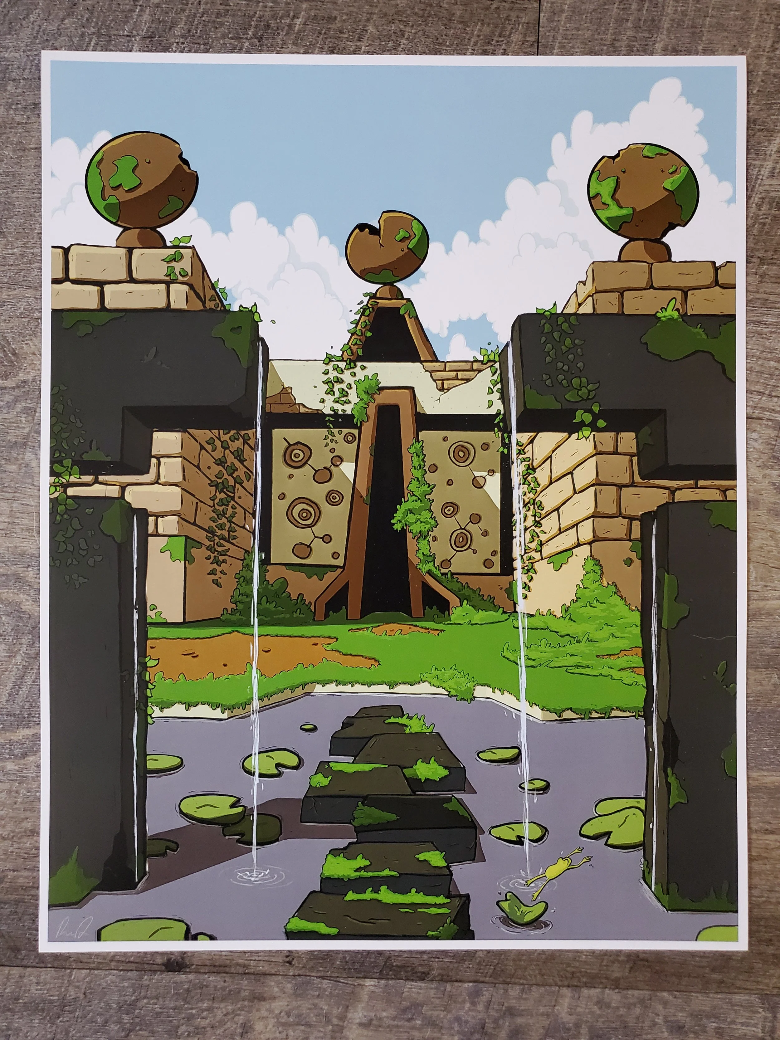 Temple Pond Print