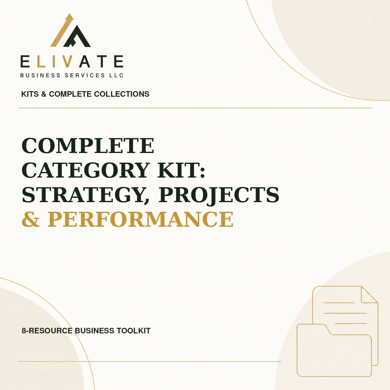 Complete Category Kit - Strategy, Projects & Performance