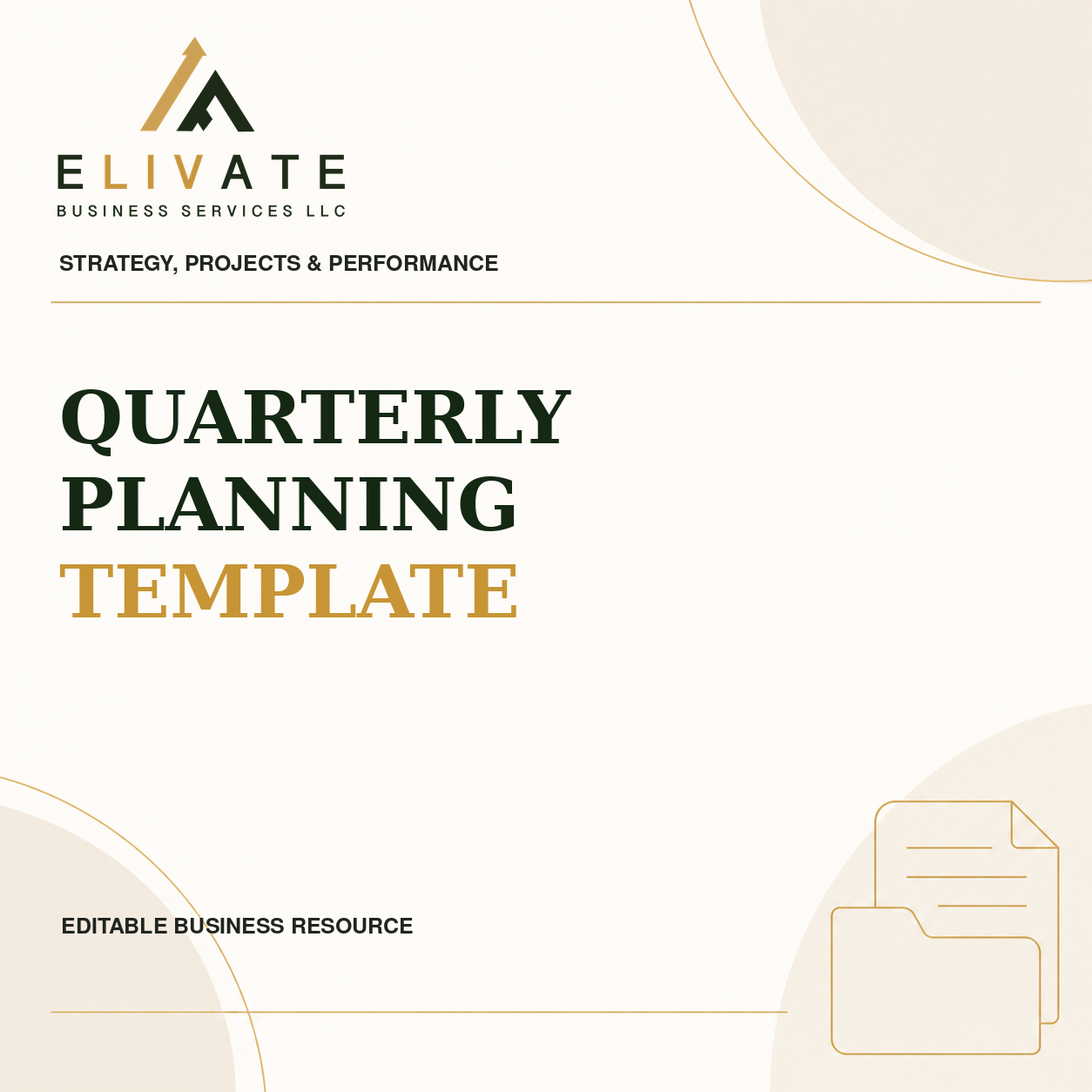 Quarterly Planning Template