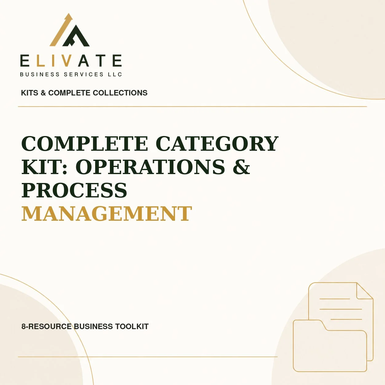 Complete Category Kit - Operations & Process Management