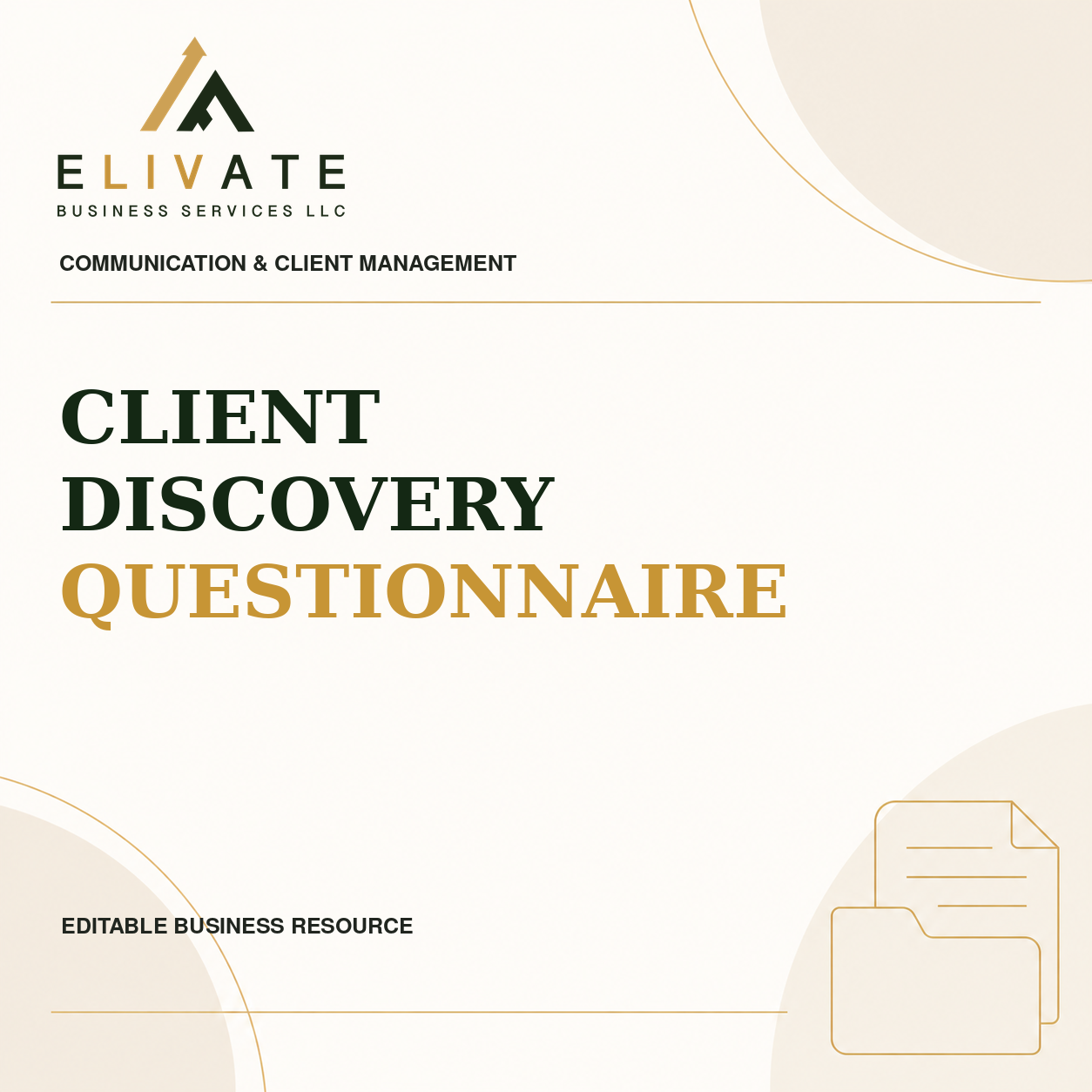 Client Discovery Questionnaire