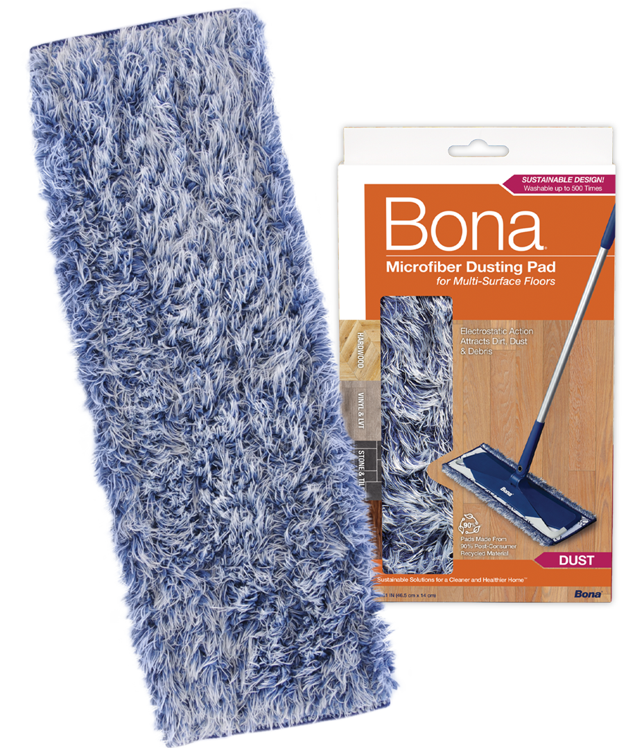 Bona Microfiber Dusting Pad — Reusable dusting pad