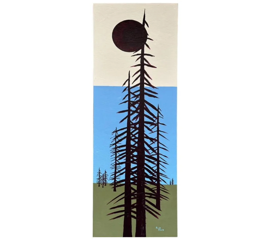  Tree Phase 
 
Acrylic on canvas 12" x 36" 
 