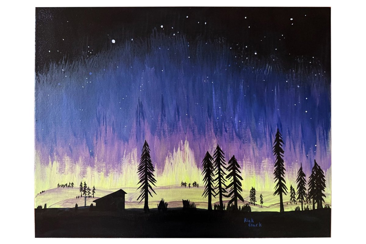  Dances in the Dark 
 
Acrylic on canvas 24" x 18" 
 