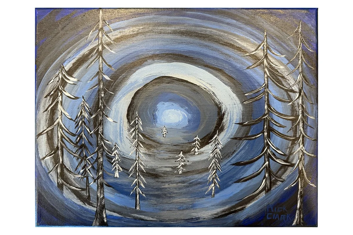  Save the Trees 
 
Acrylic on canvas 14" x 11"
 