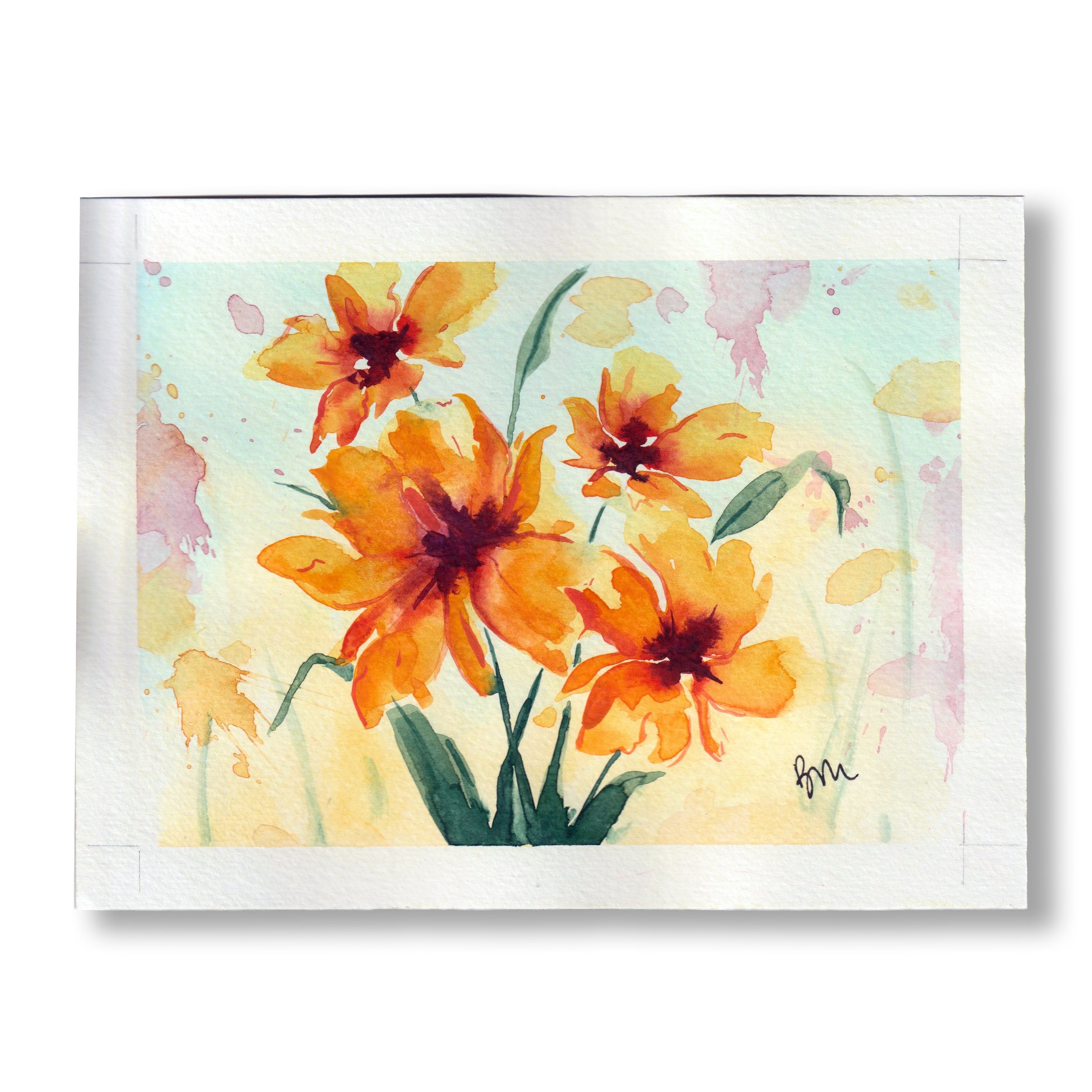 Yellow Lilies