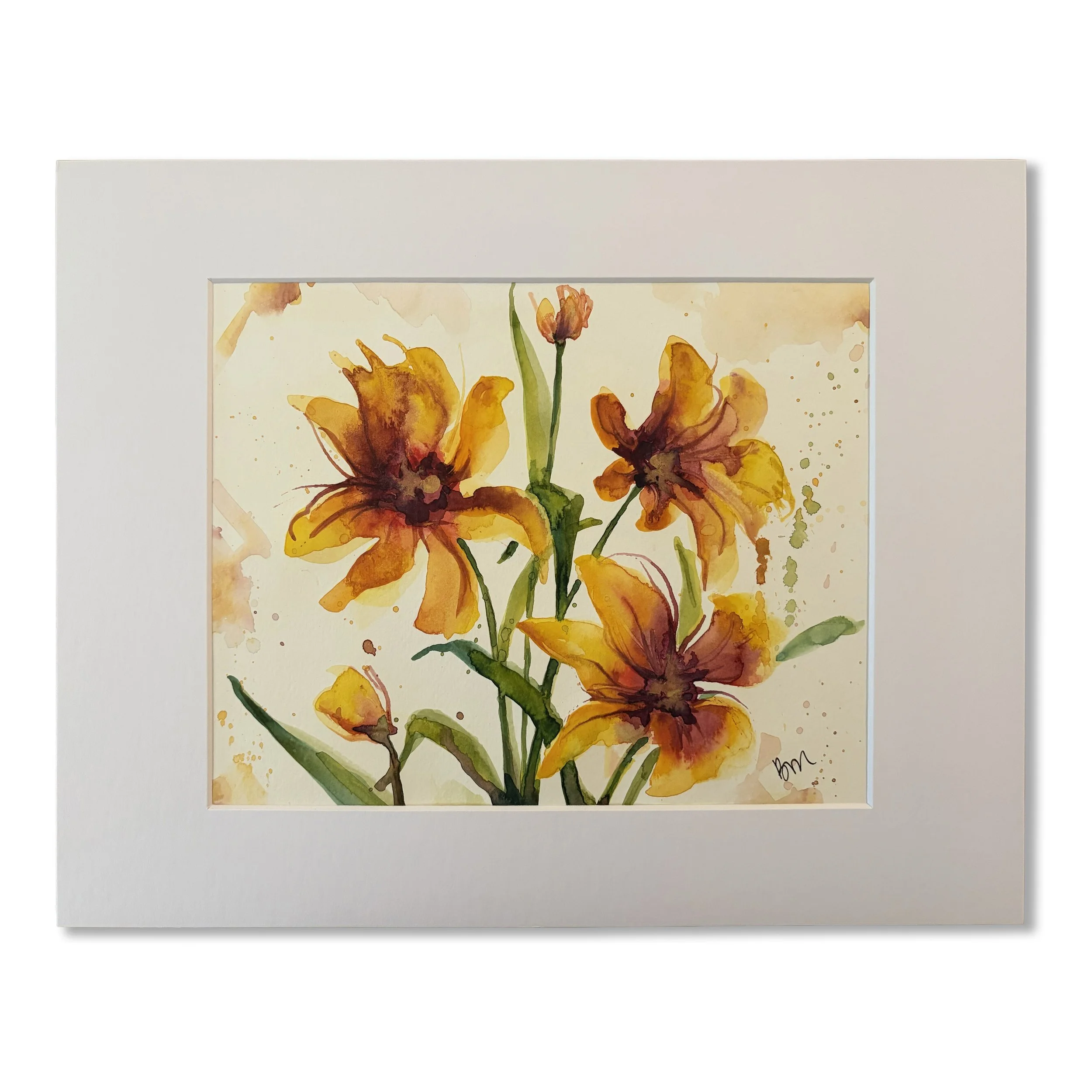 Yellow Lilies