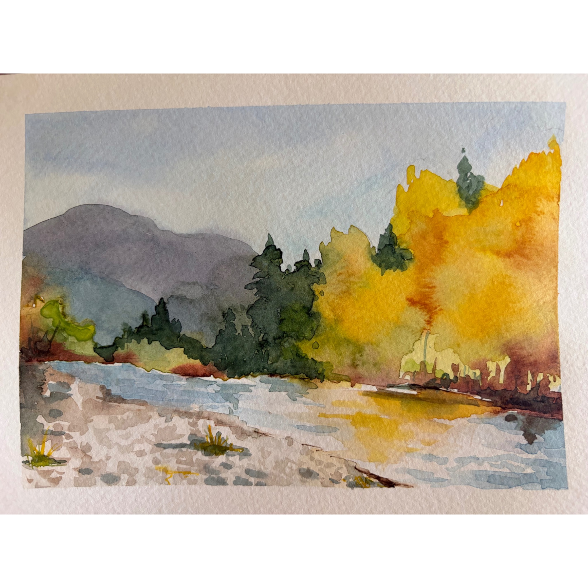 Fall on the River