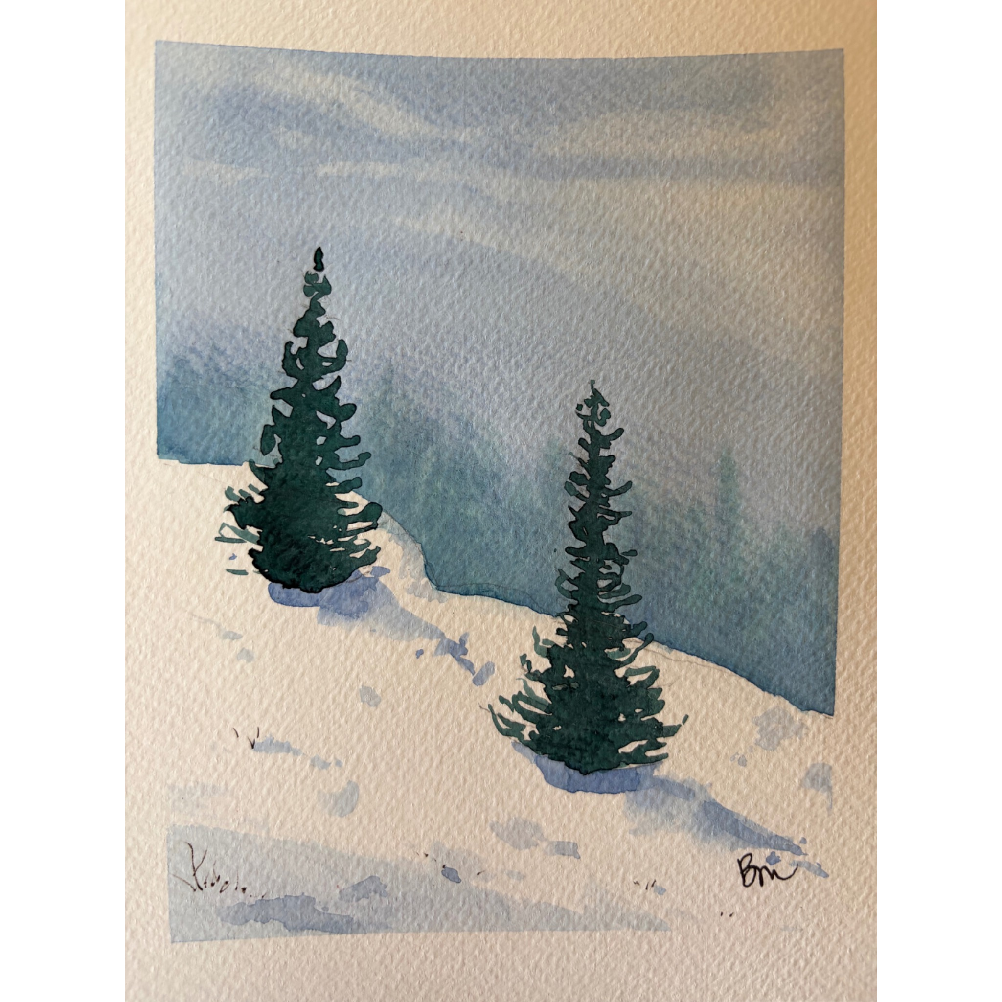 Winter Pines 1