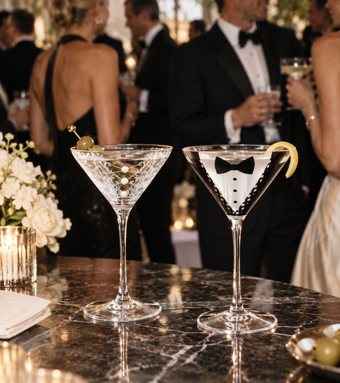 The Tuxedo & Lace Collection