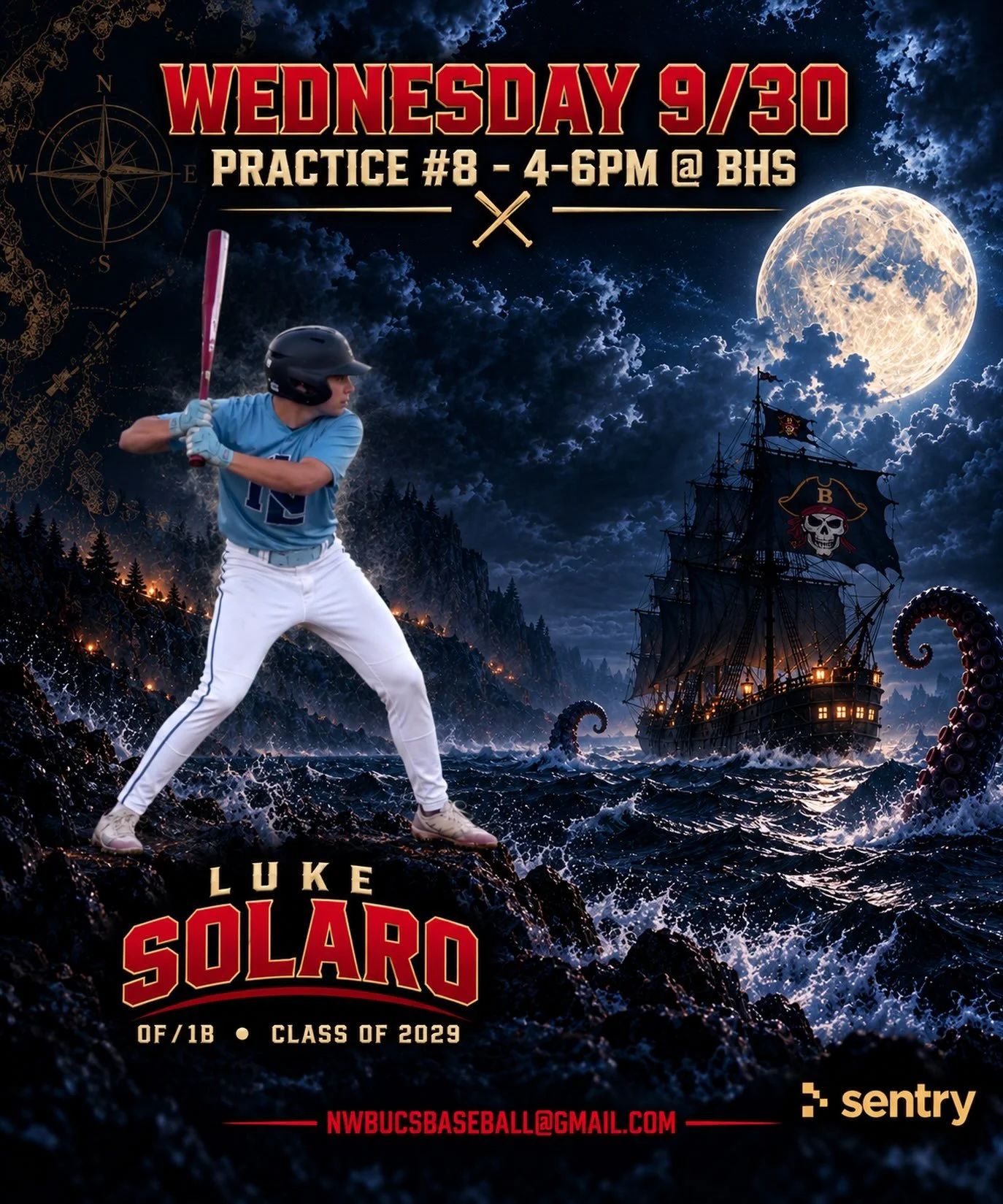 Player Spotlight: Luke Solaro (2029) - OF/1B