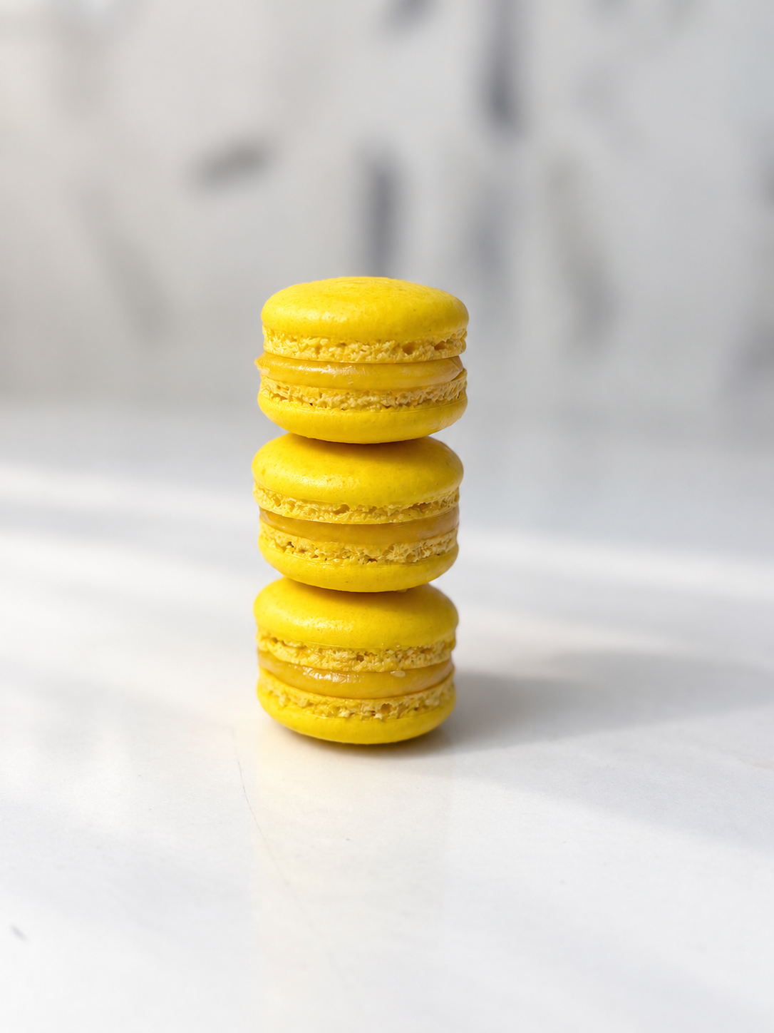Mango Macarons
