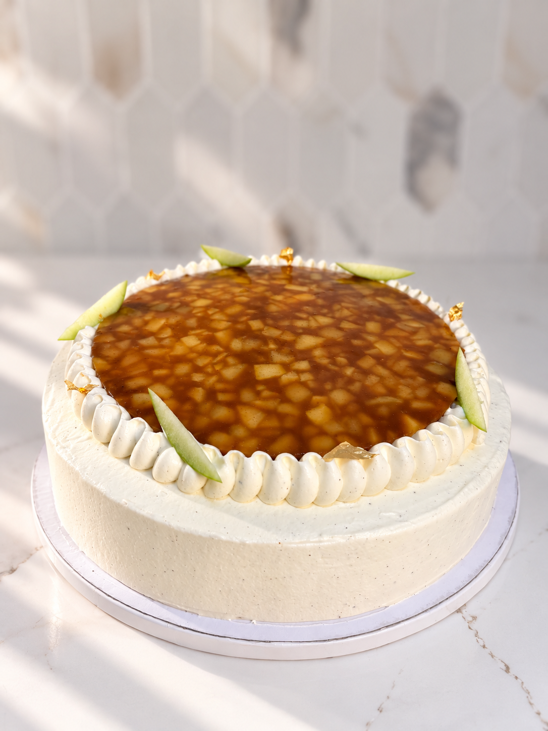 Apple Tatin Crêpe Cake