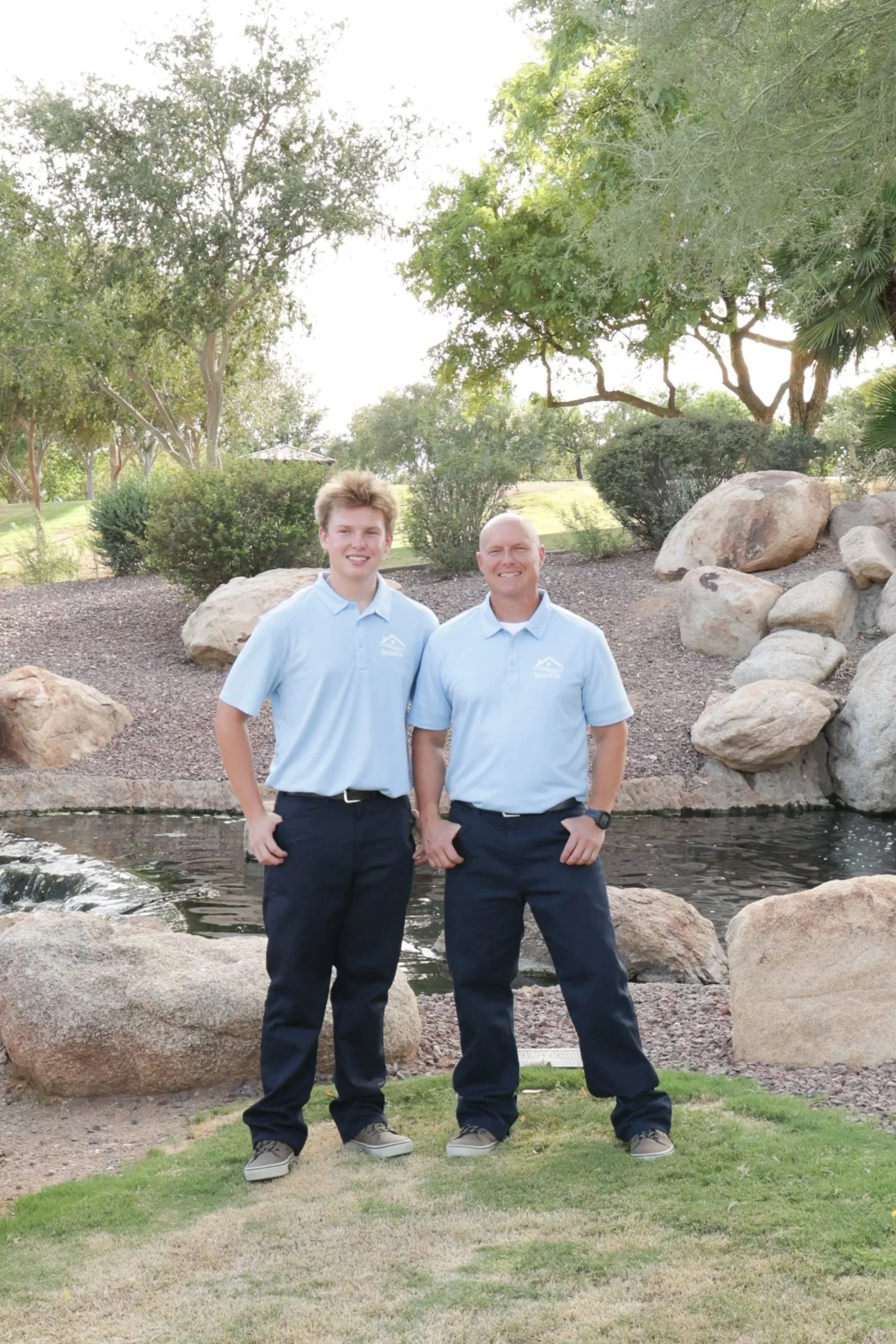 Tre and Frankie Fuqua of Breeze Property Group in Anthem, Arizona.