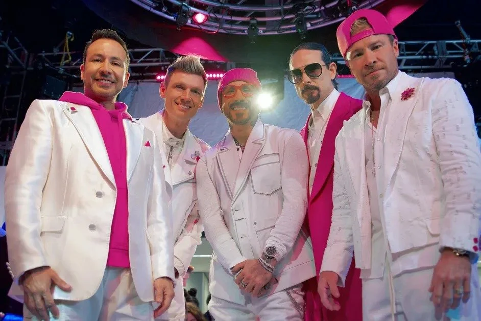 Nick Carter, AJ McLean, and Backstreet Boys talk Super Bowl commercial