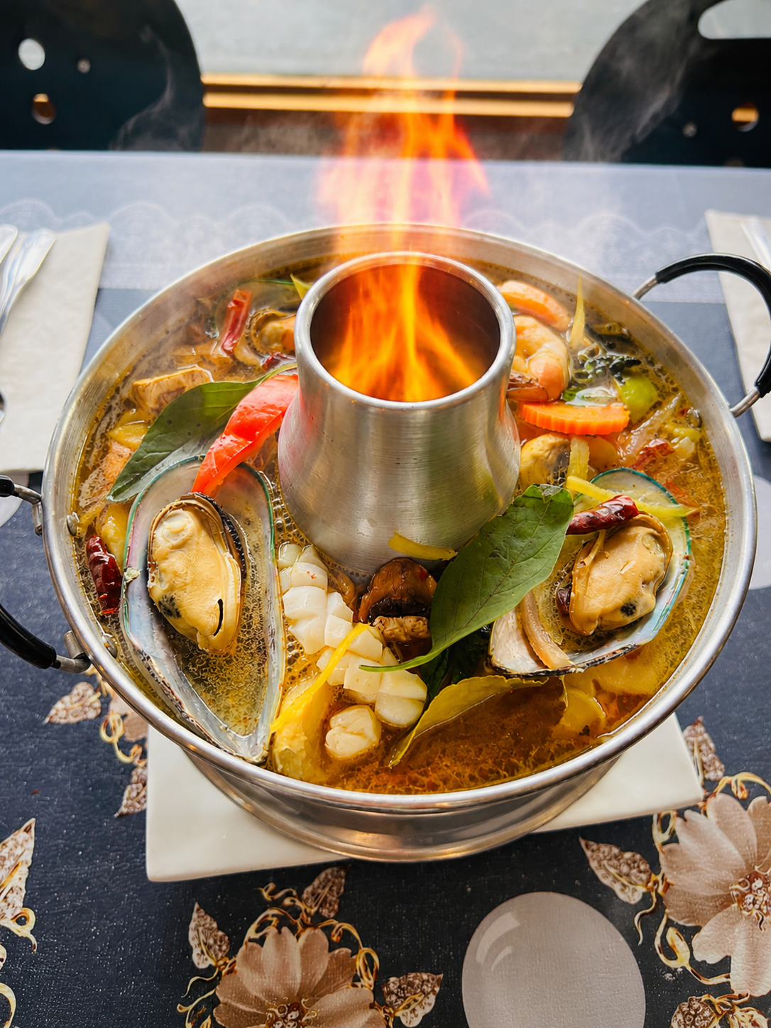 Tom Yum Seafood Hot Pot