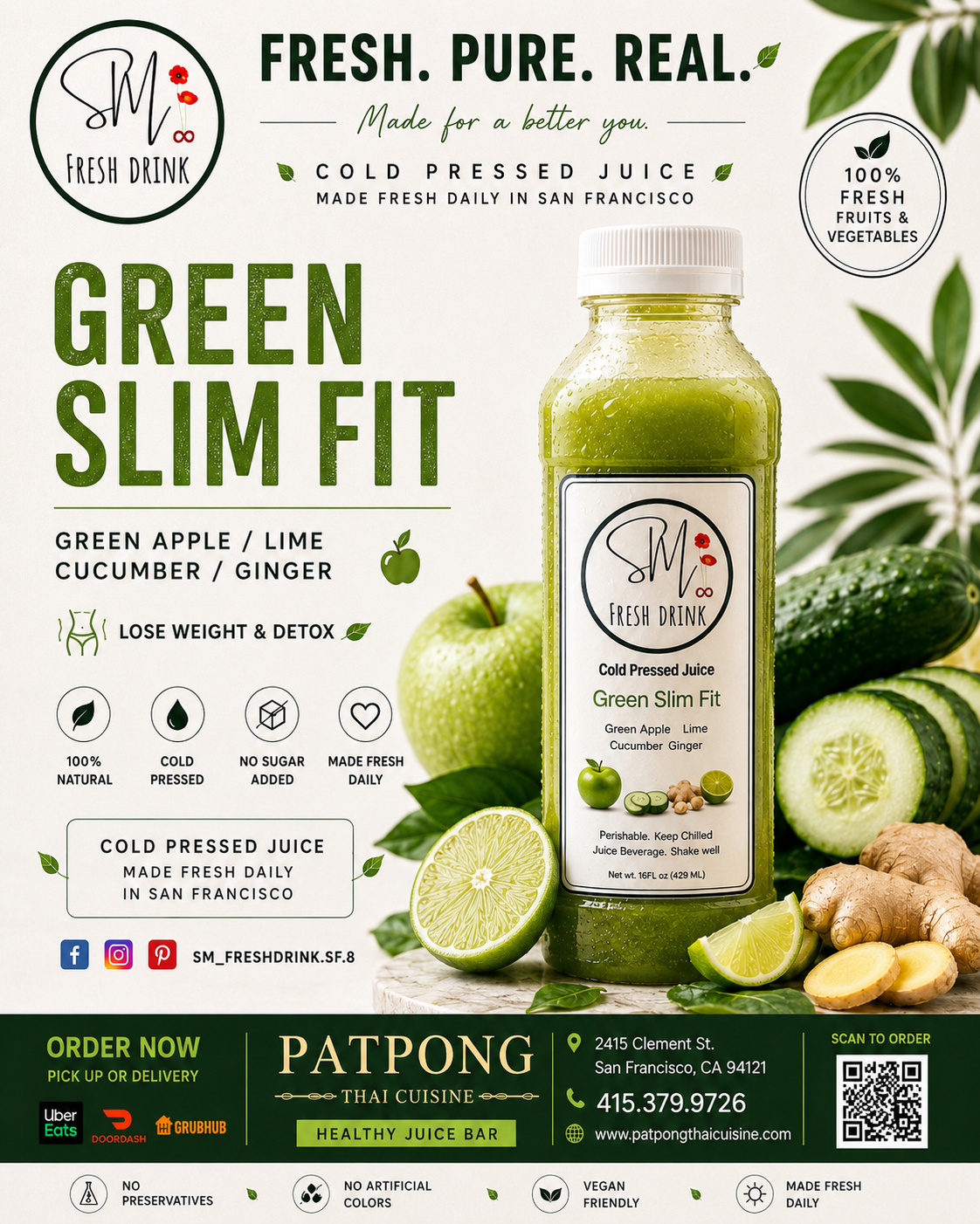 GREEN  SLIM  FIT