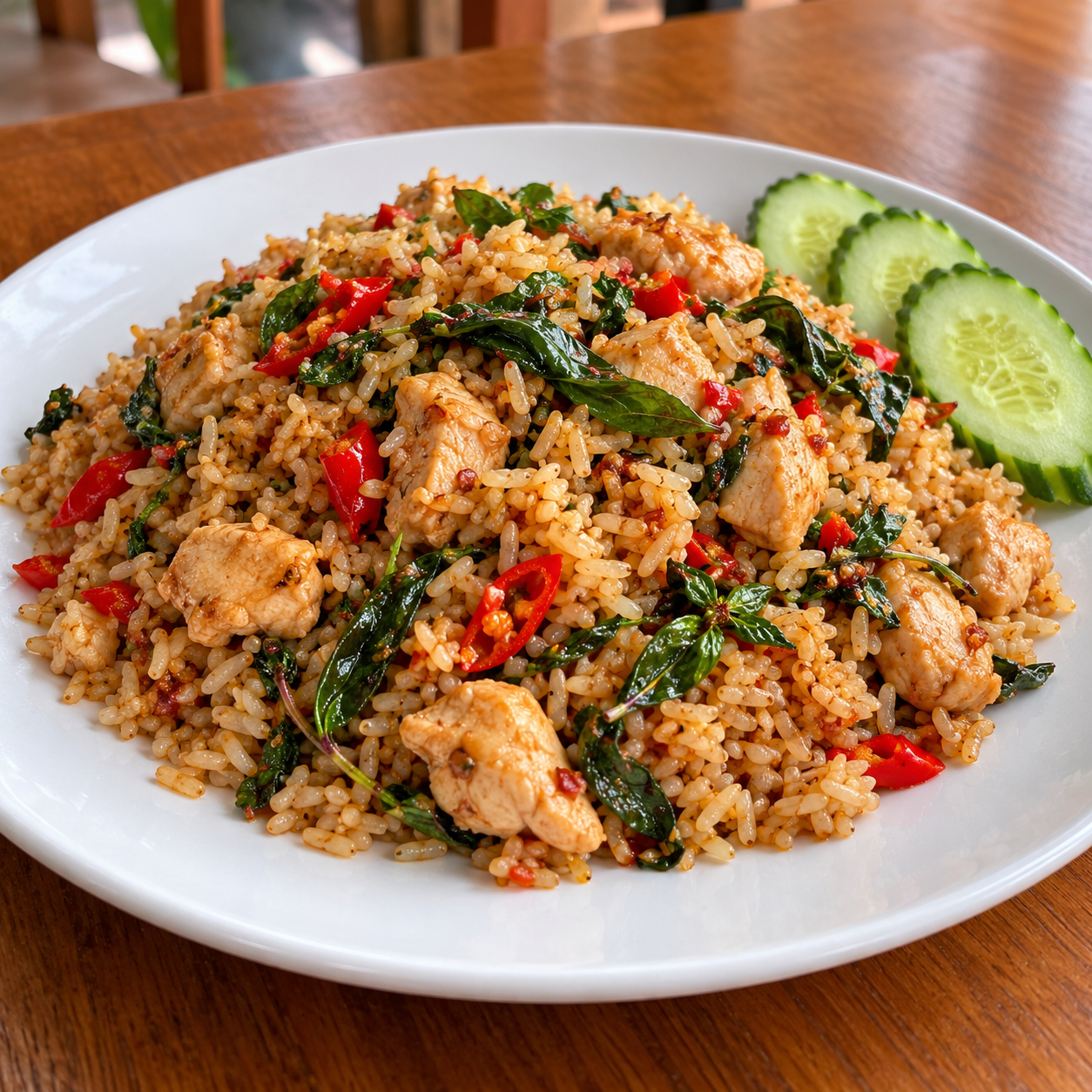 SPICY  BASIL  FRIED  RICE