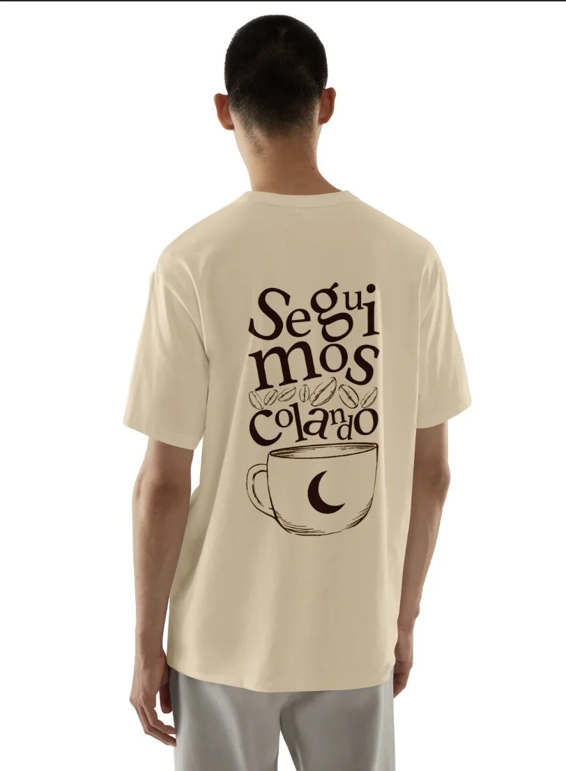 "Seguimos Colando" T-shirt Design