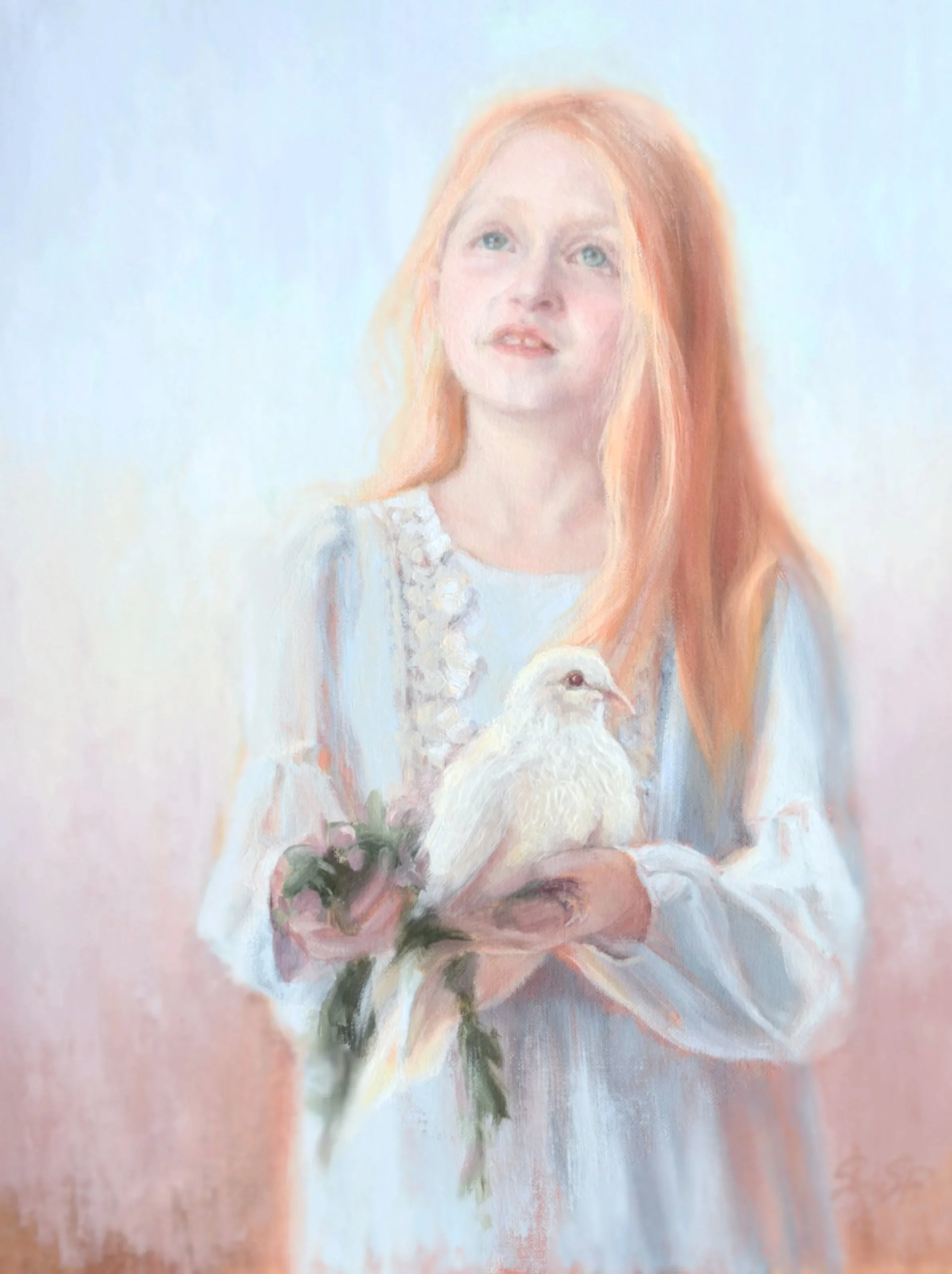 Christmas Song, 20x16", oil on canvas, in private collection