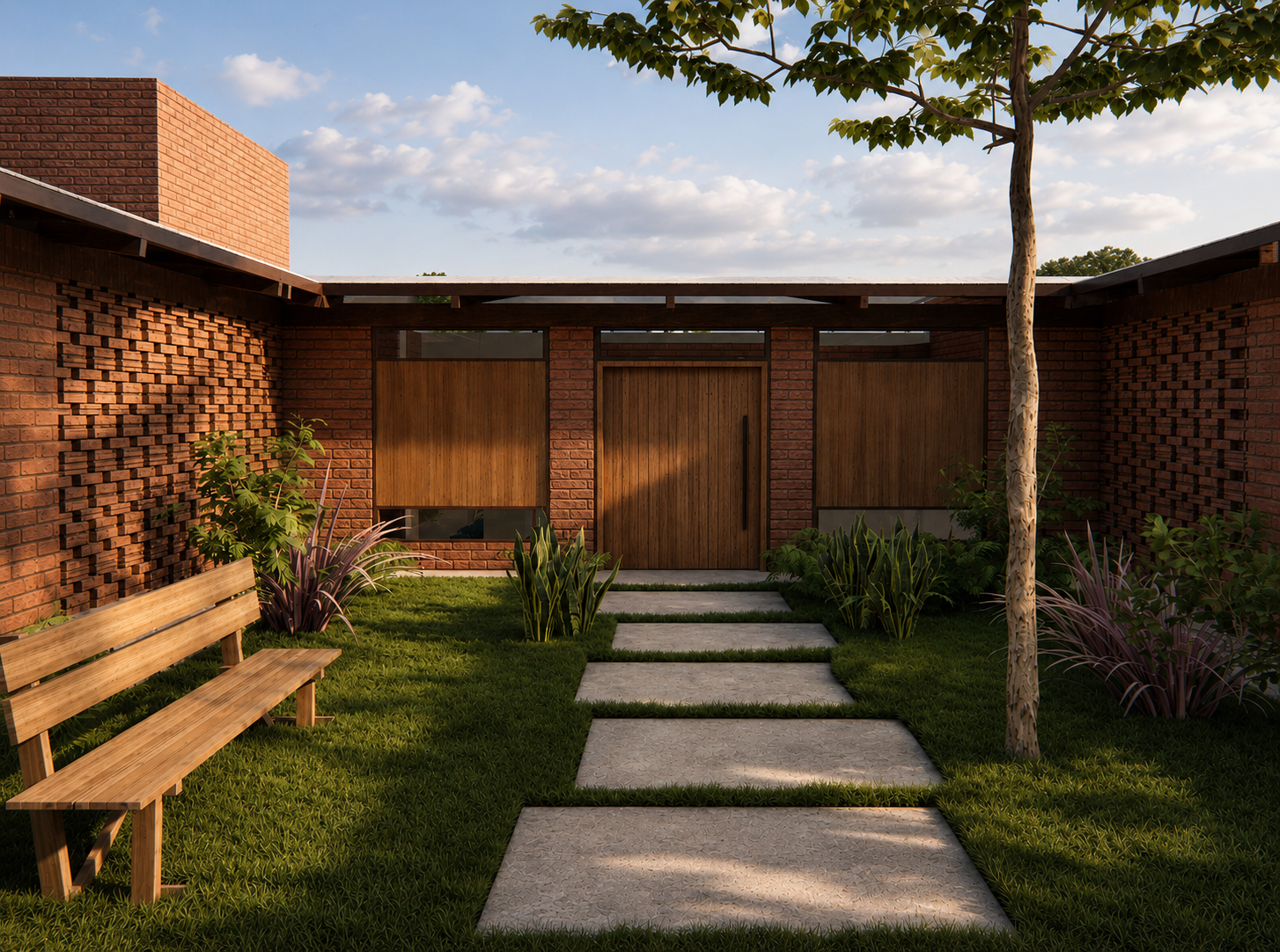 Casa em U