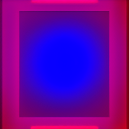 Final AI output from the third Feedback Loops sequence after 100 iterations, reducing the personal object toward abstract visual noise.