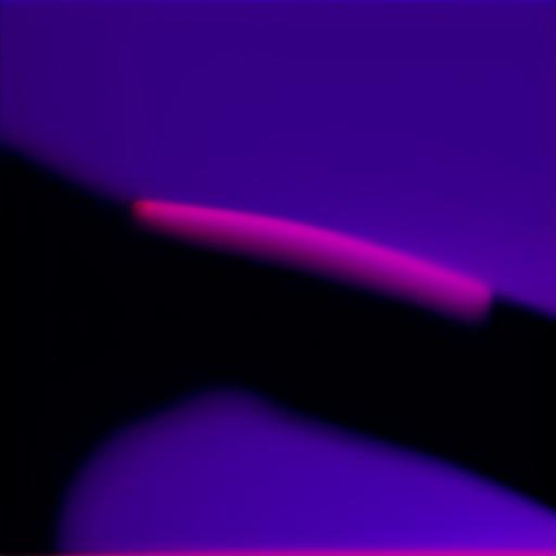 Abstract final output after 100 AI feedback-loop iterations of the bowl of bananas prompt.
