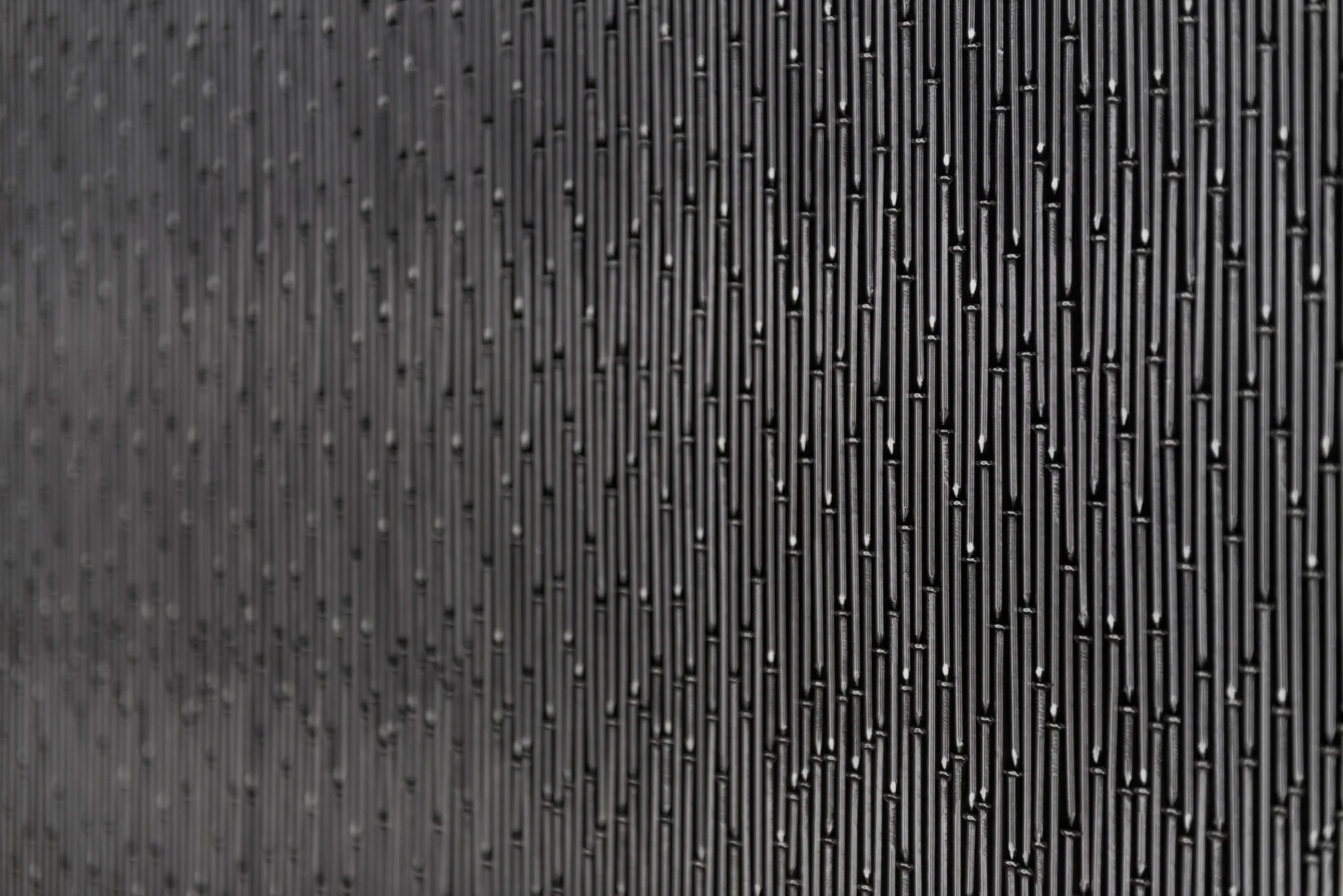 Installation view of Geometry of Chaos at ArtWall Project Space, exploring repetition, interconnected structures and self-organization.