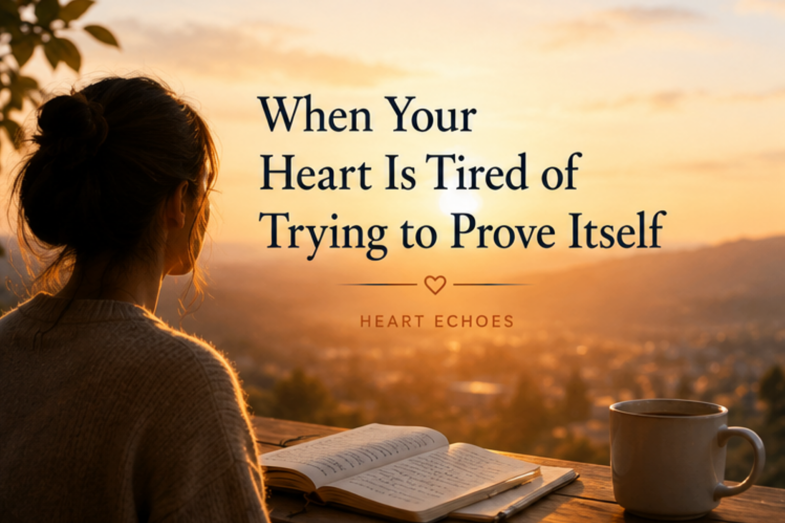 When Your Heart Is Tired of Trying to Prove Itself
