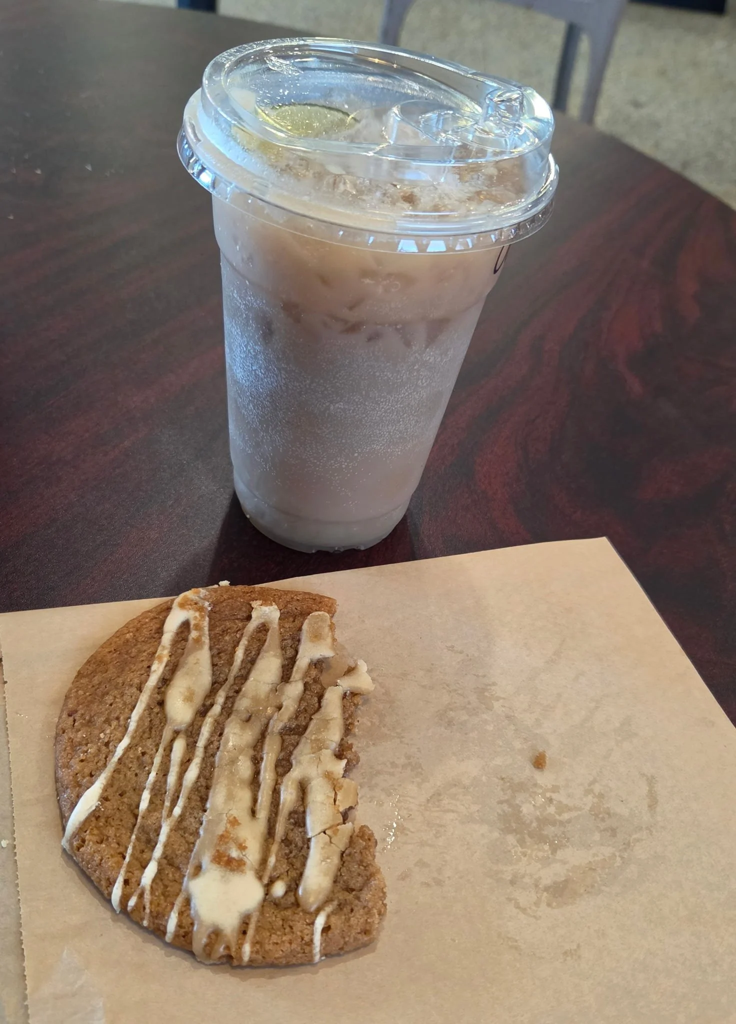 After running some errands today, I got an OG Dirty Soda and sugar cookie from Yokefellow Coffee Roasters. Their sodas are so good.