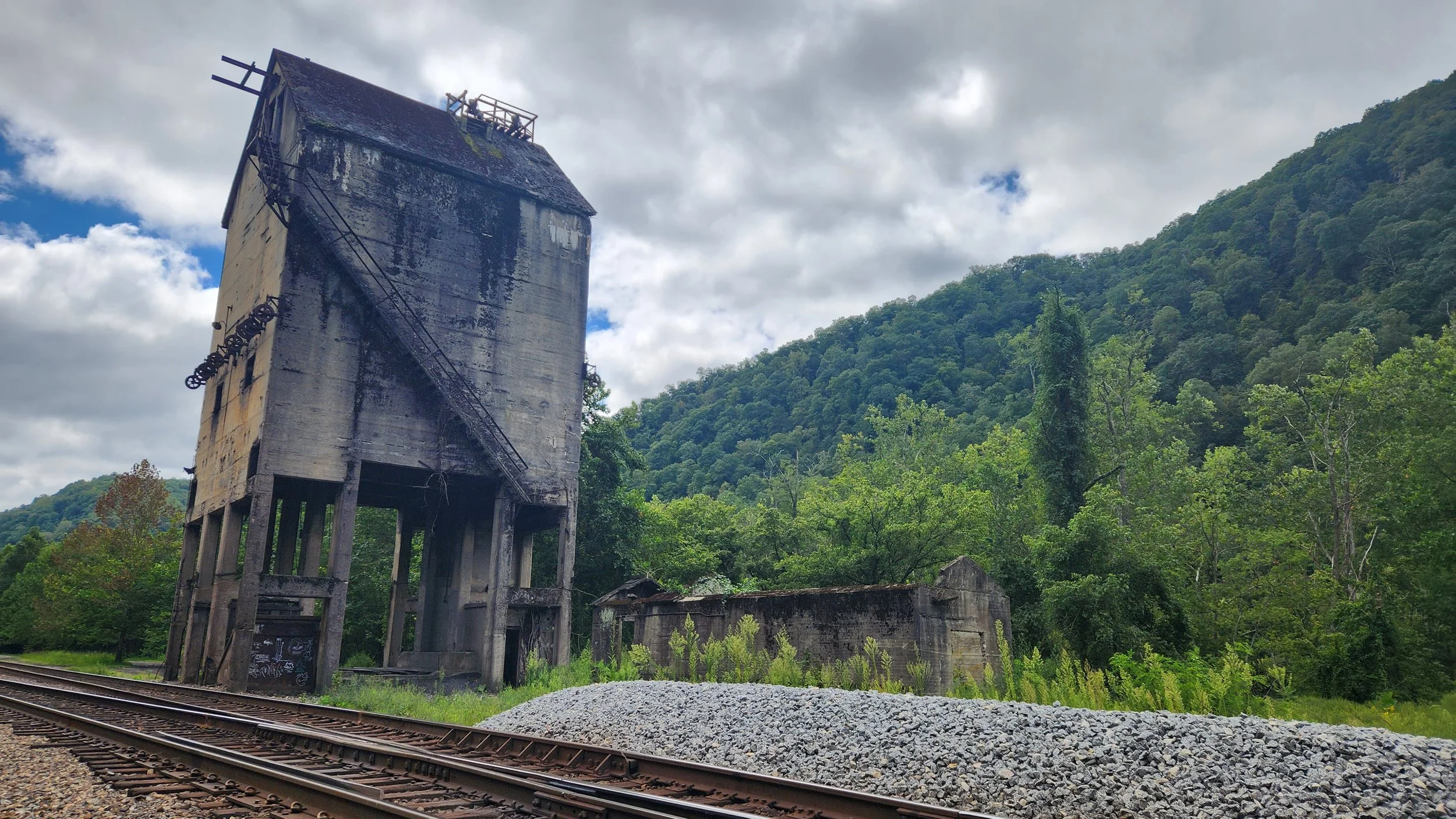From Thurmond, WV. The town is now part of theNew River Gorge National Park and Preserve.