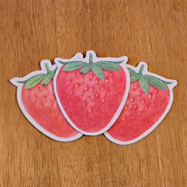 Strawberry Sponges (3 Pack)