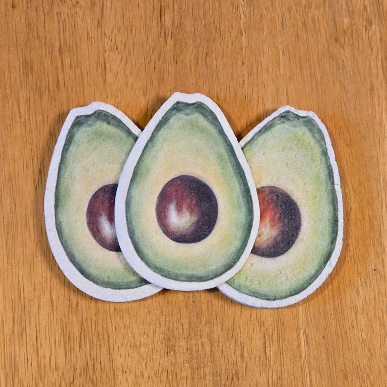 Avocado Sponges (3 Pack)
