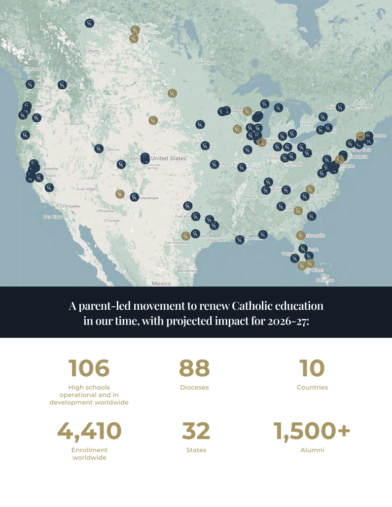 Map of the Chesterton School Network schools