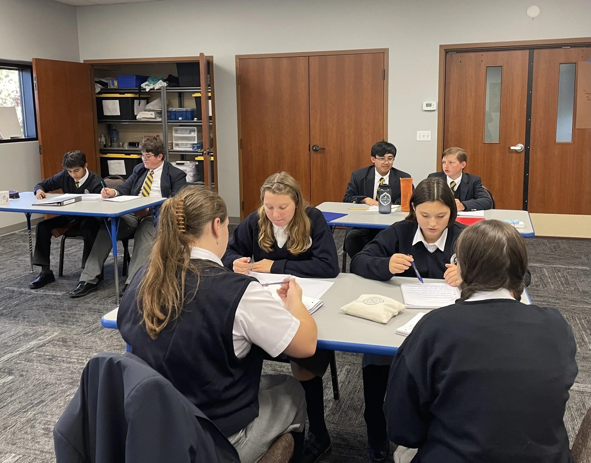 CASM students in Philosophy class