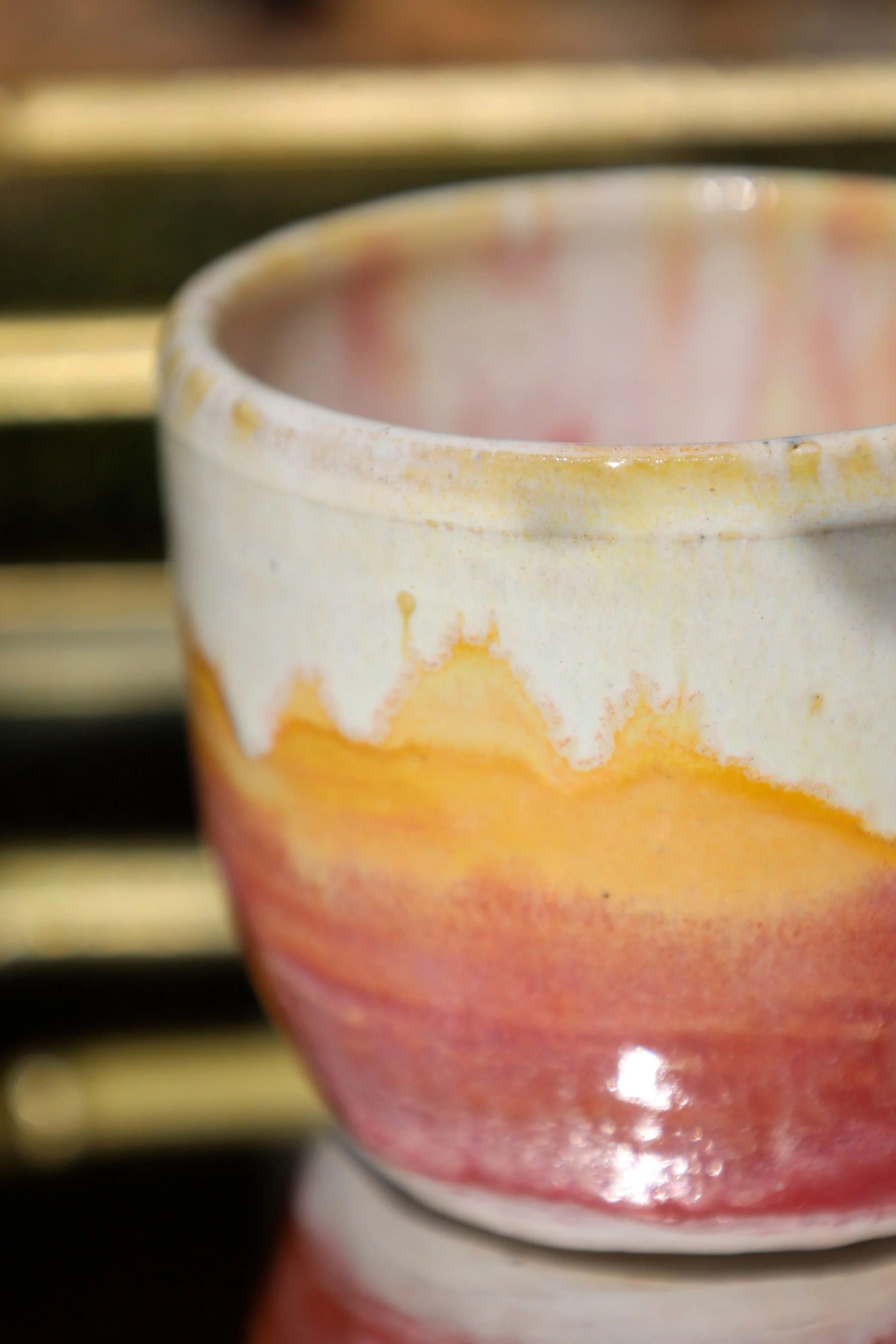 "Peach Sundae" - Mini Vessel