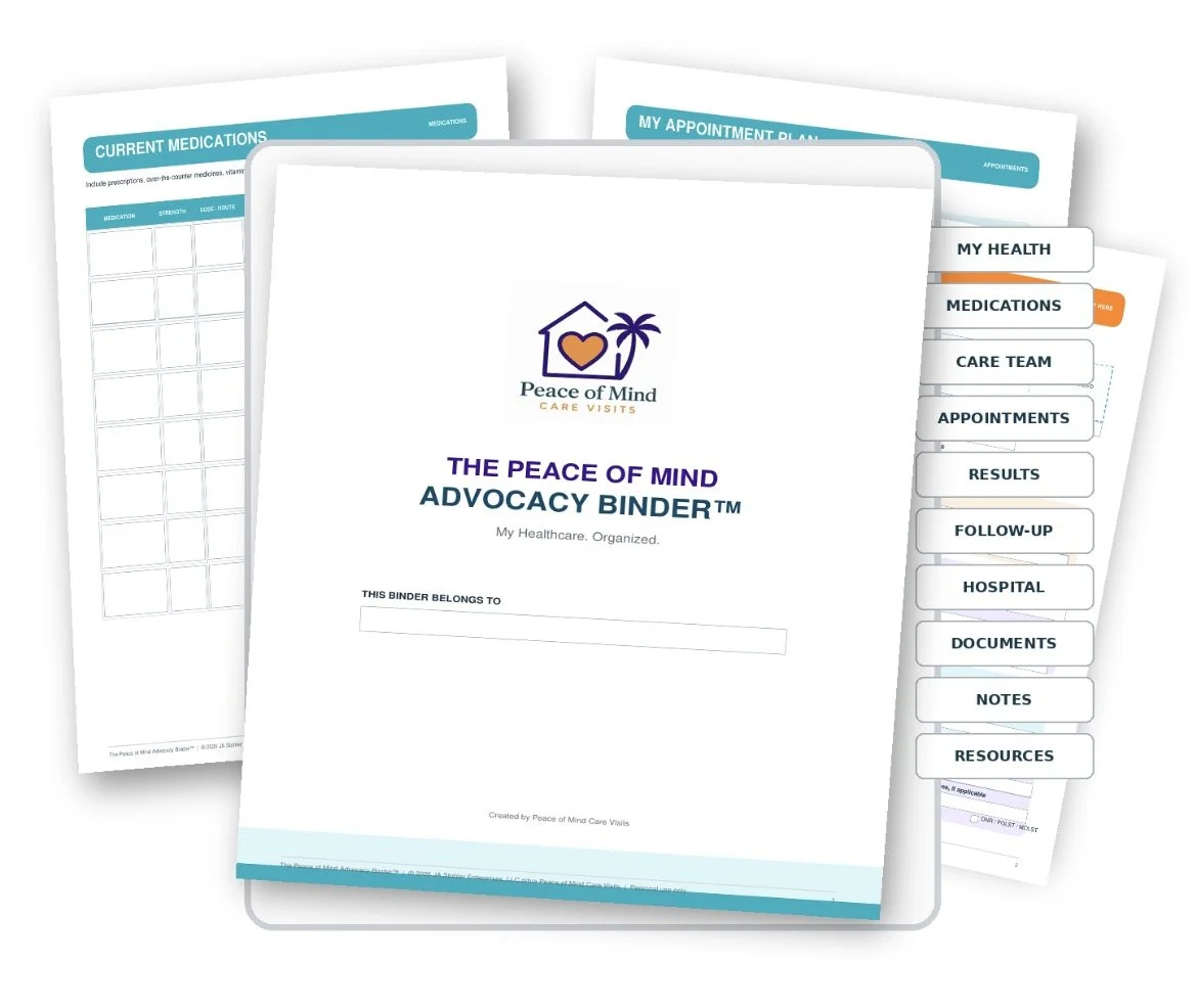 The Peace of Mind Advocacy Binder™ — Digital DIY