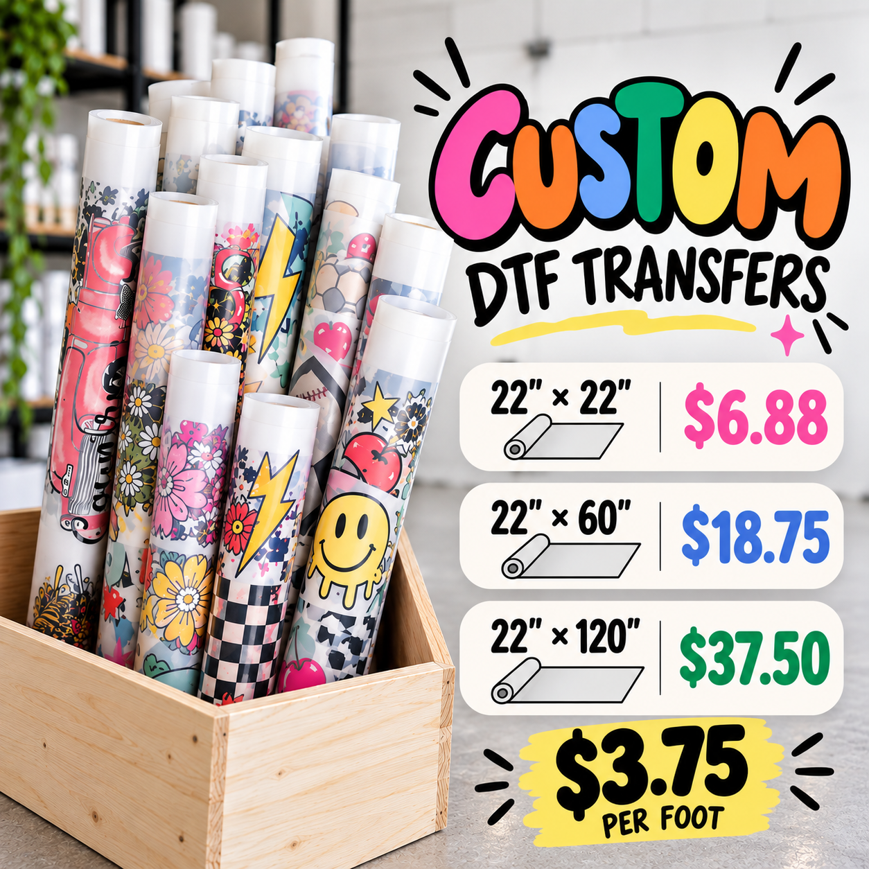 CUSTOM GANG SHEET