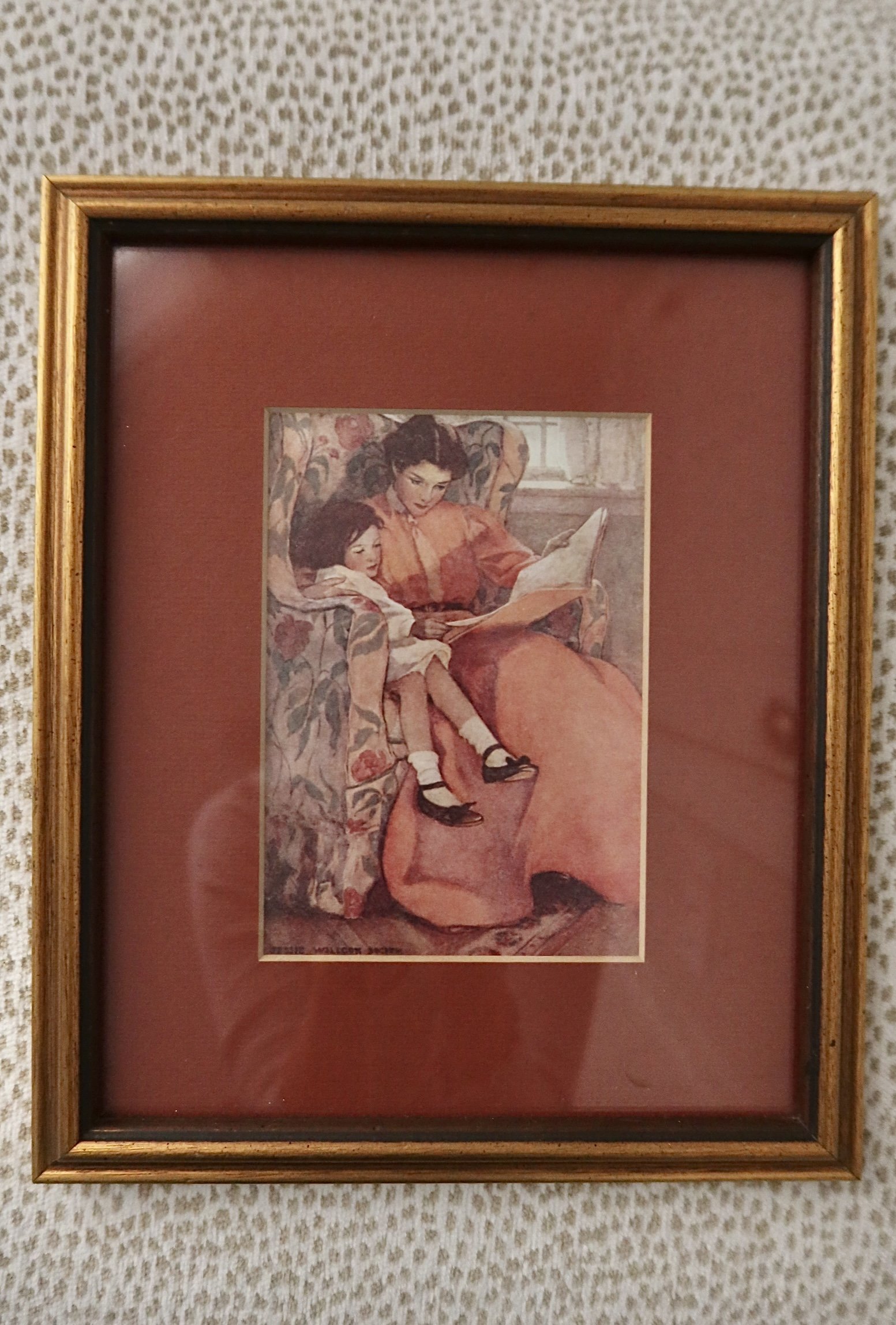 Mother & Daughter Framed Art