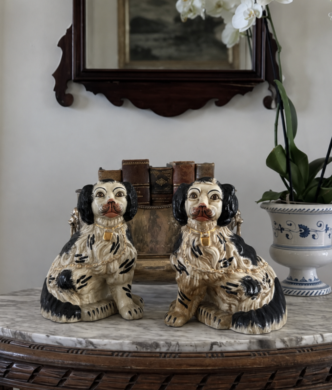 Antique Staffordshire Dogs