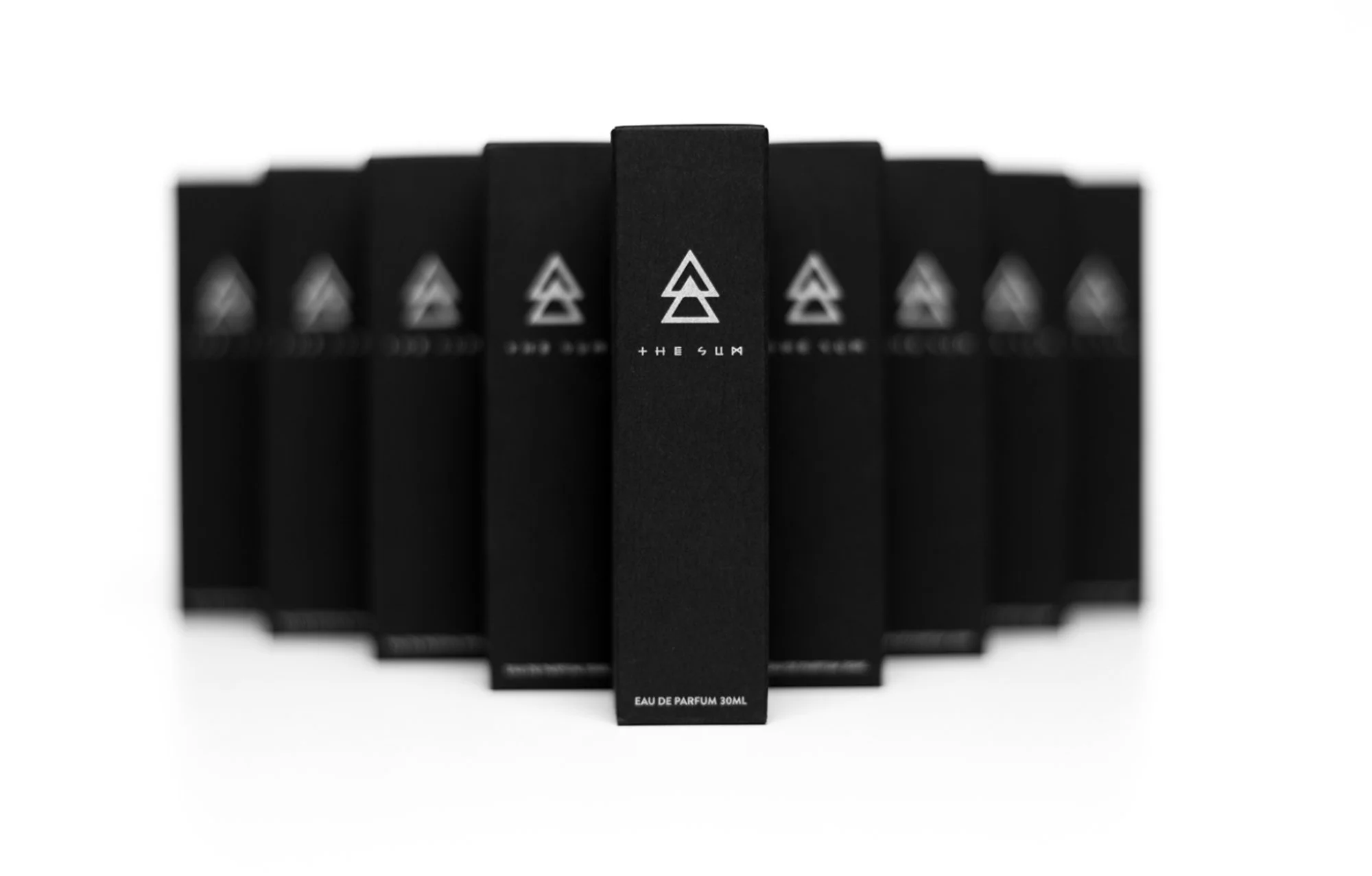 The Sum perfume boxes by David Friend